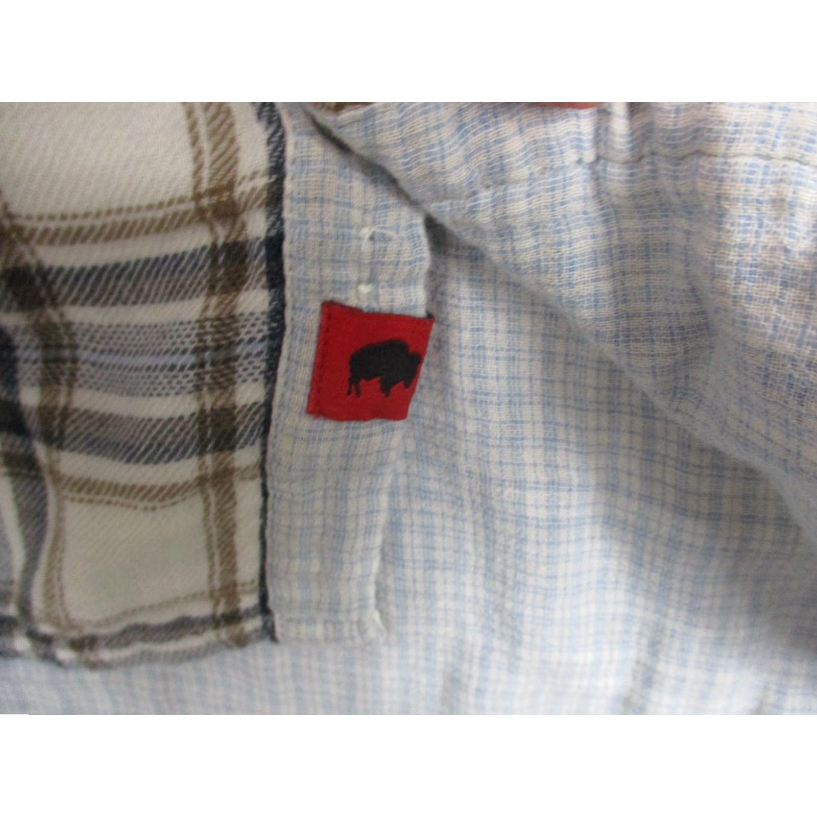 Mountain Khakis VINTAGE Mountain Khakis Shirt Mens Small Blue Brown Plaid Sublette Relaxed Fit Western Size US S / EU 44-46 / 1 - 3 Thumbnail