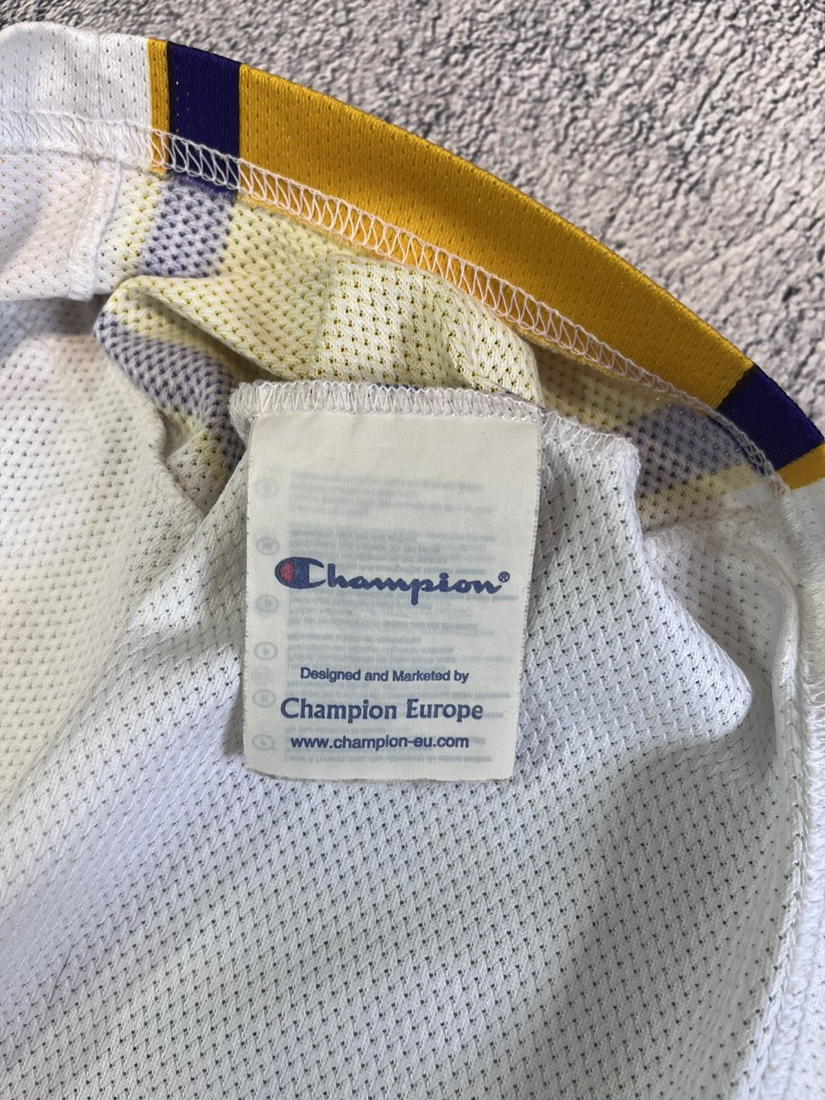 Champion × NBA Champion Los Angeles Lakers Kobe Bryant #24 Jersey Sleeves Size US S / EU 44-46 / 1 - 8 Thumbnail