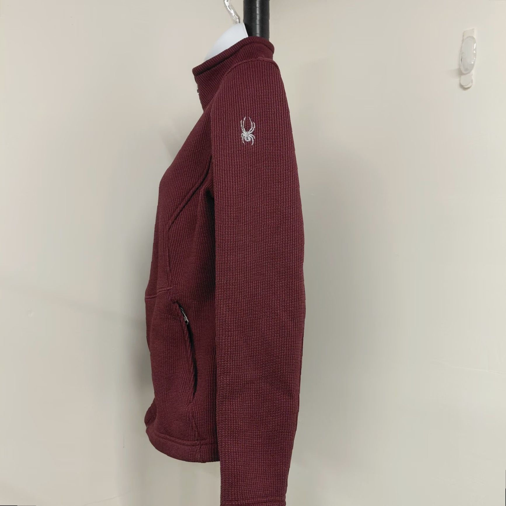 Spyder SPYDER ENDURE Jacket Women's M Red Wine FULL-ZIP MID WEIGHT STRYKE FLEECE LINING Jacket Size M / US 6-8 / IT 42-44 - 4 Thumbnail