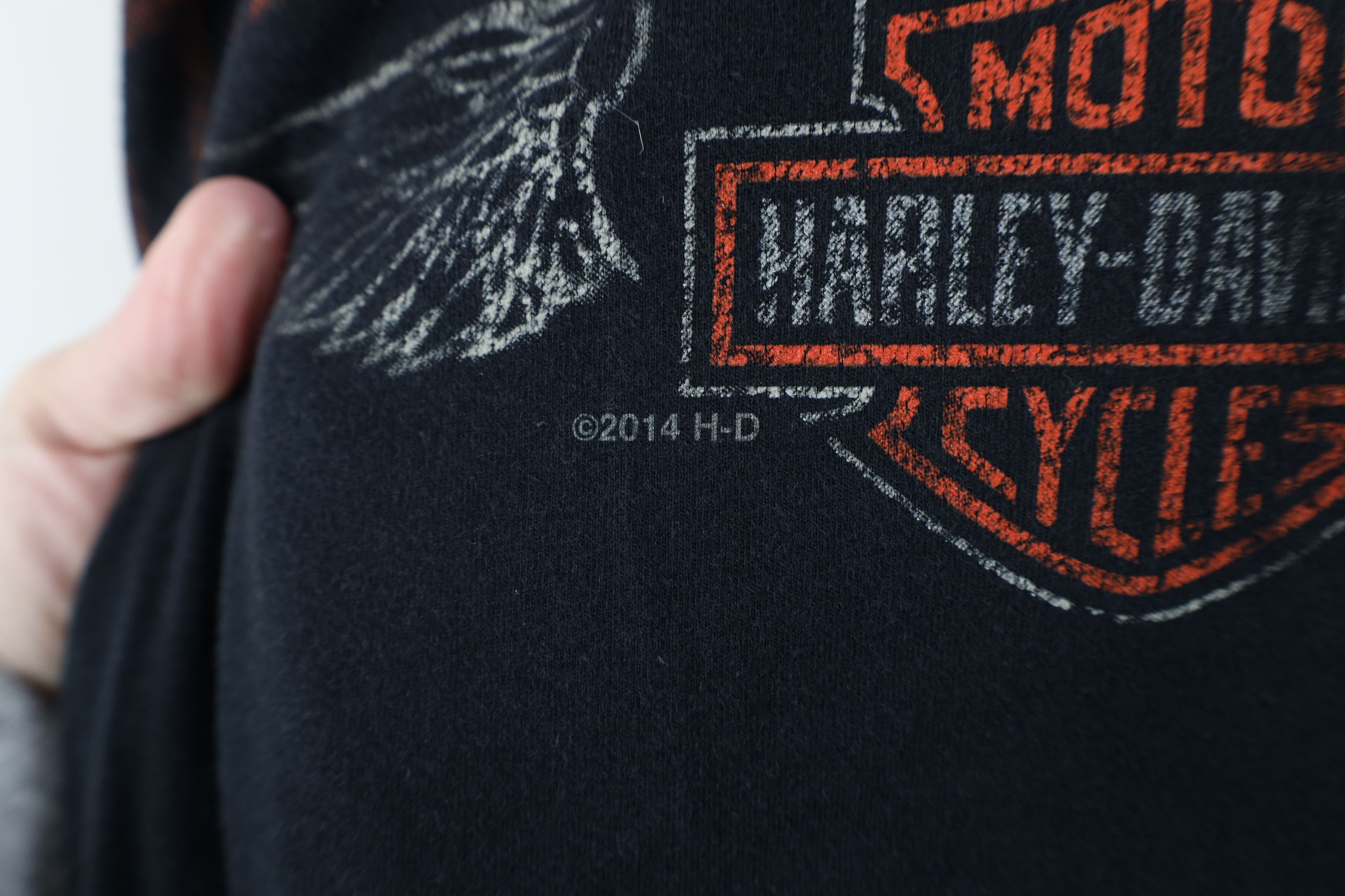 Harley Davidson Vintage Y2K Harley Davidson Dye Eagle Long Sleeve T-Shirt Size US XXL / EU 58 / 5 - 5 Thumbnail