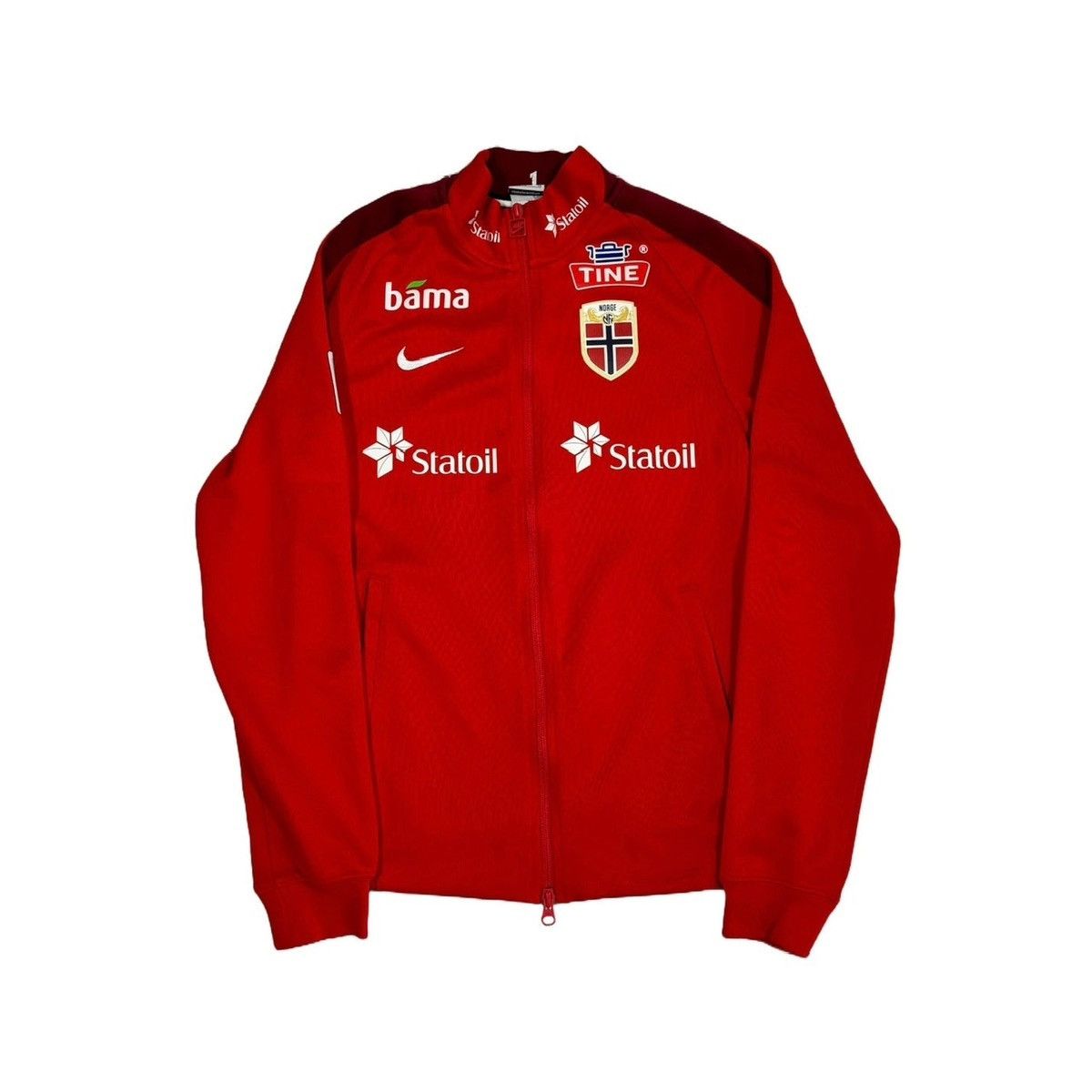 Nike Norway Football Track Jacket Size US S / EU 44-46 / 1 - 1 Thumbnail