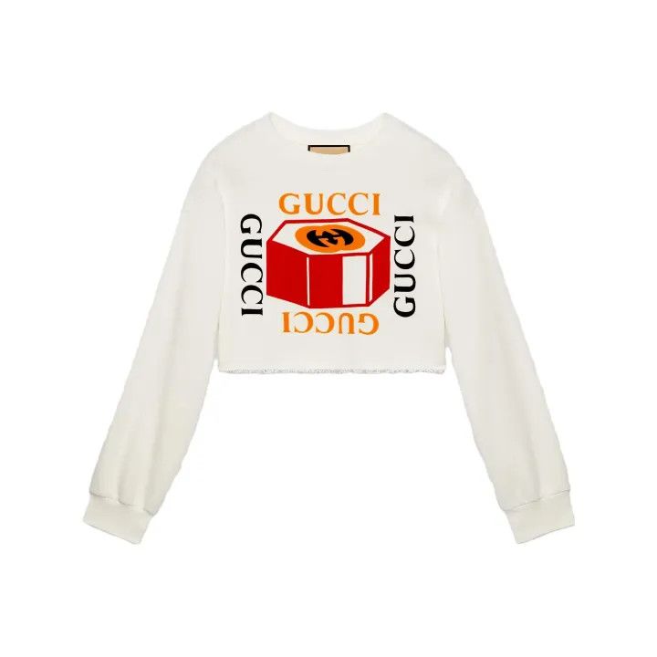 Gucci Gucci SS23 Logo Print Long Sleeve T-Shirt Size M / US 6-8 / IT 42-44 - 1 Thumbnail