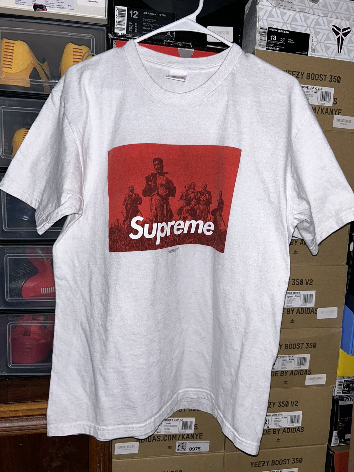 Supreme Undercover Seven Samurai Tee White FW16 size Large
