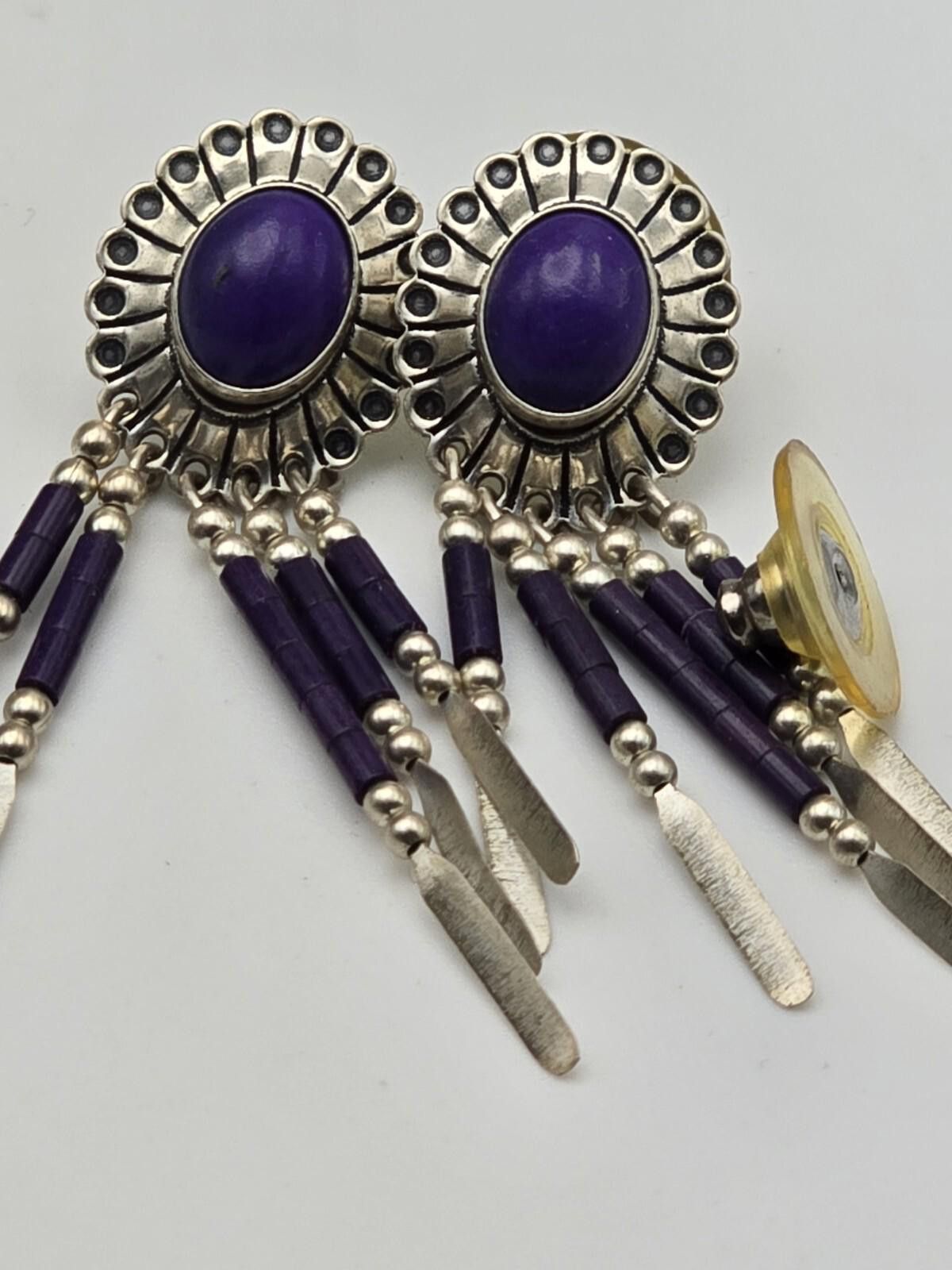 Other Arnold Maloney Sterling & Sugilite Concho Set Size ONE SIZE - 6 Thumbnail
