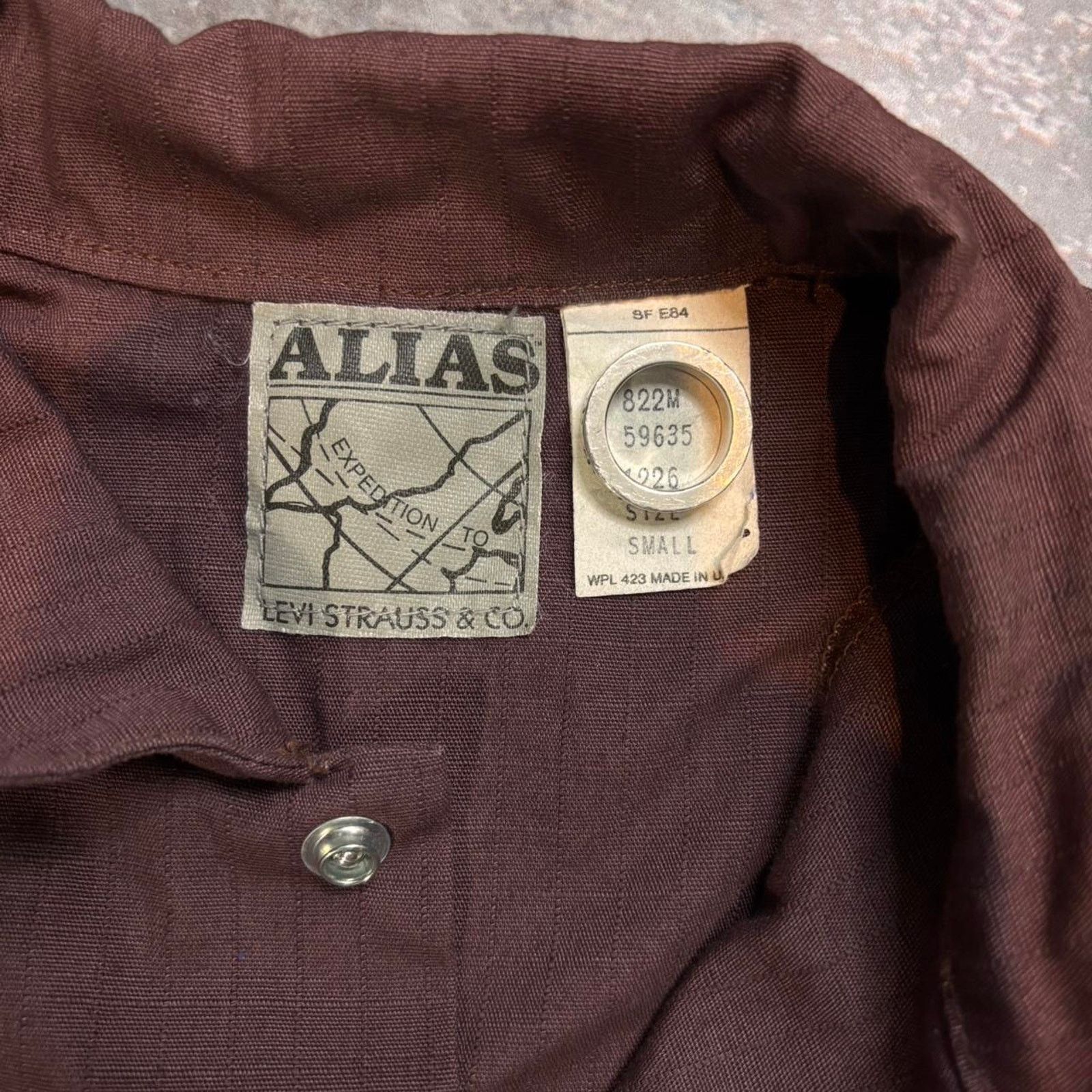 Levi's × Vintage Vintage RARE Levis Punk Style Vest. Levis Alias. Sample Size US S / EU 44-46 / 1 - 4 Thumbnail