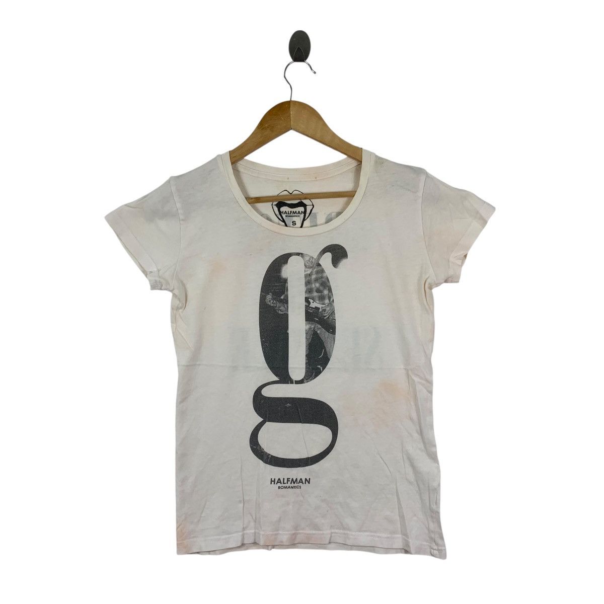 Japanese Brand HALFMAN ROMANTICS Grunge 1990 Seattle Japanese Brand Tshirt Size S / US 4 / IT 40 - 1 Thumbnail