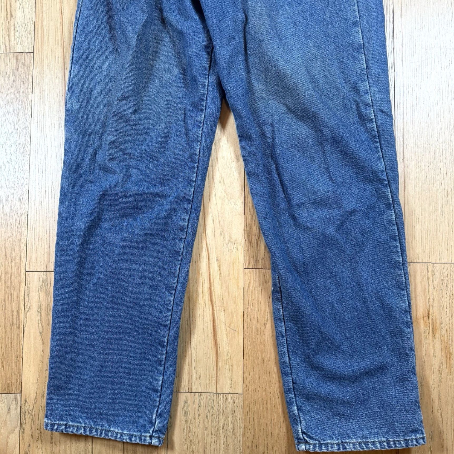 Vintage VINTAGE L.L.Bean Jeans Flannel Lined Insulated Blue Relaxed Straight 32x32 Mens Pants Size US 32 / EU 48 - 3 Thumbnail