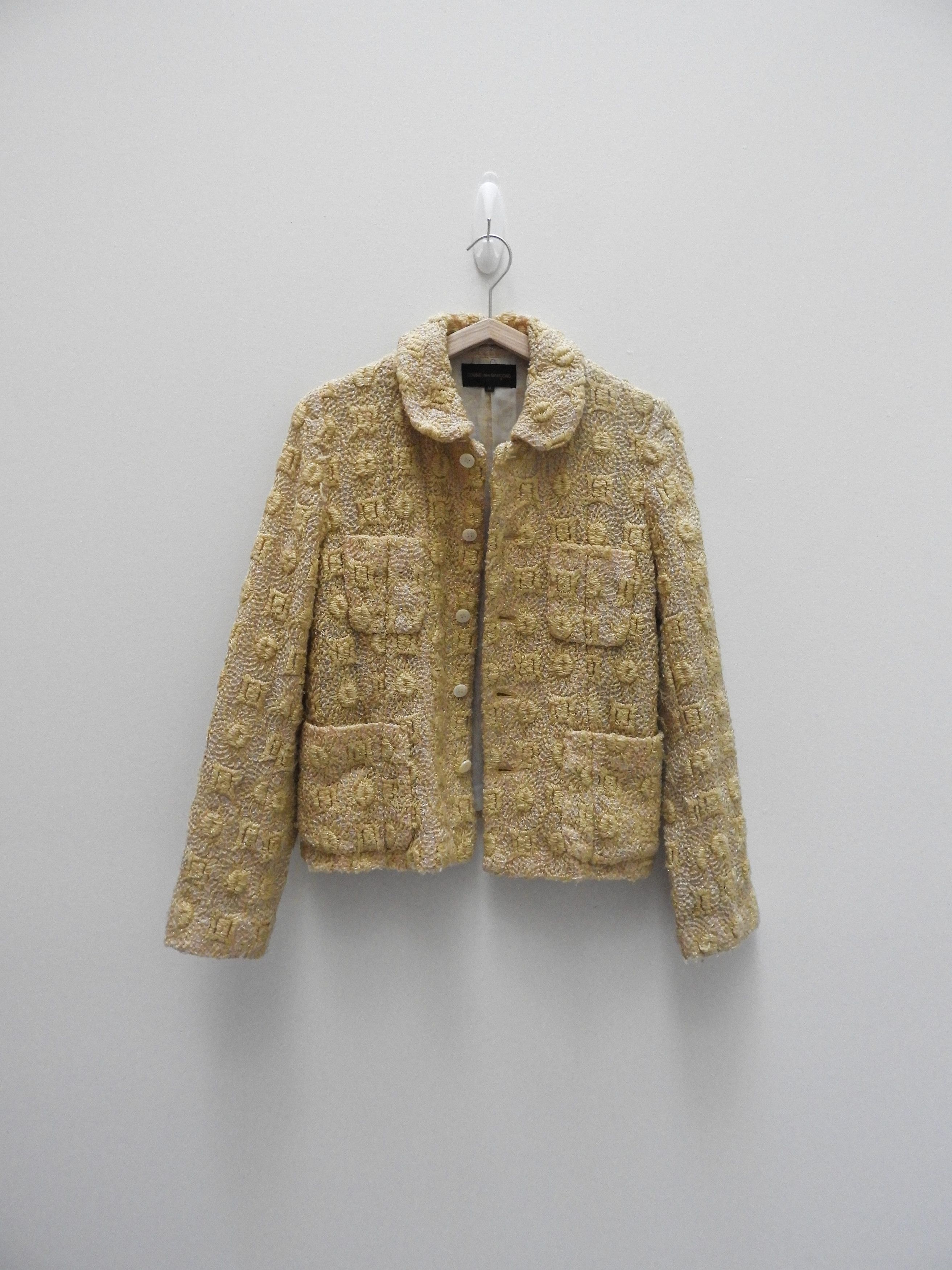 Comme des Garcons Comme Des Garcons A/W1995 Round Collar Jacket Size M / US 6-8 / IT 42-44 - 3 Thumbnail