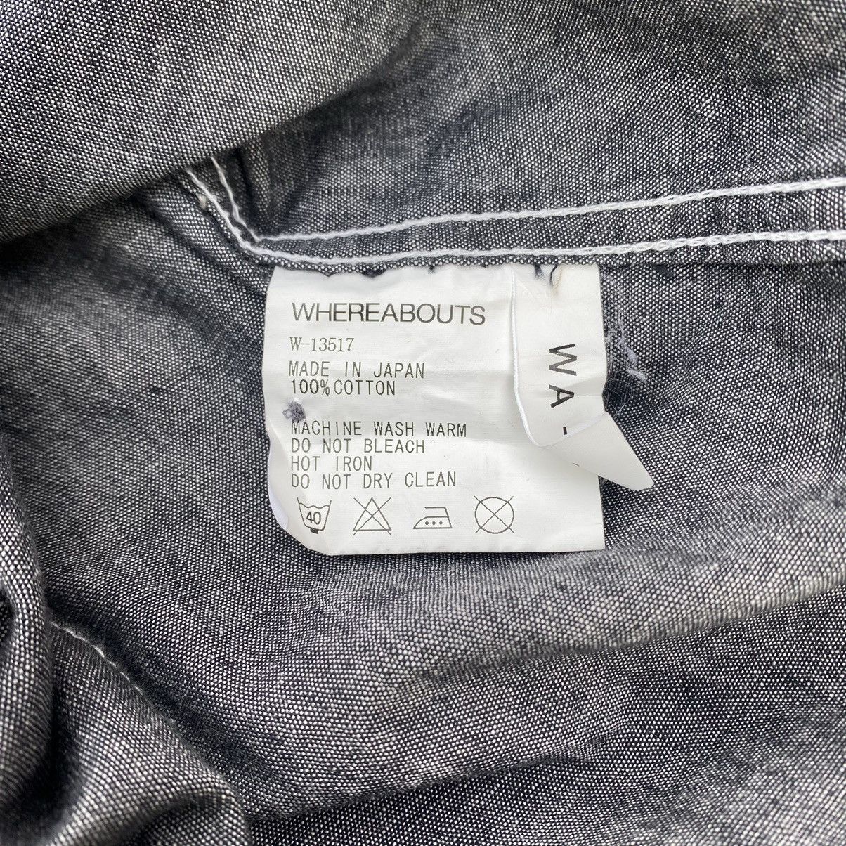 Japanese Brand WHEREABOUTS JAPAN Button Up Shirt Size US M / EU 48-50 / 2 - 4 Thumbnail