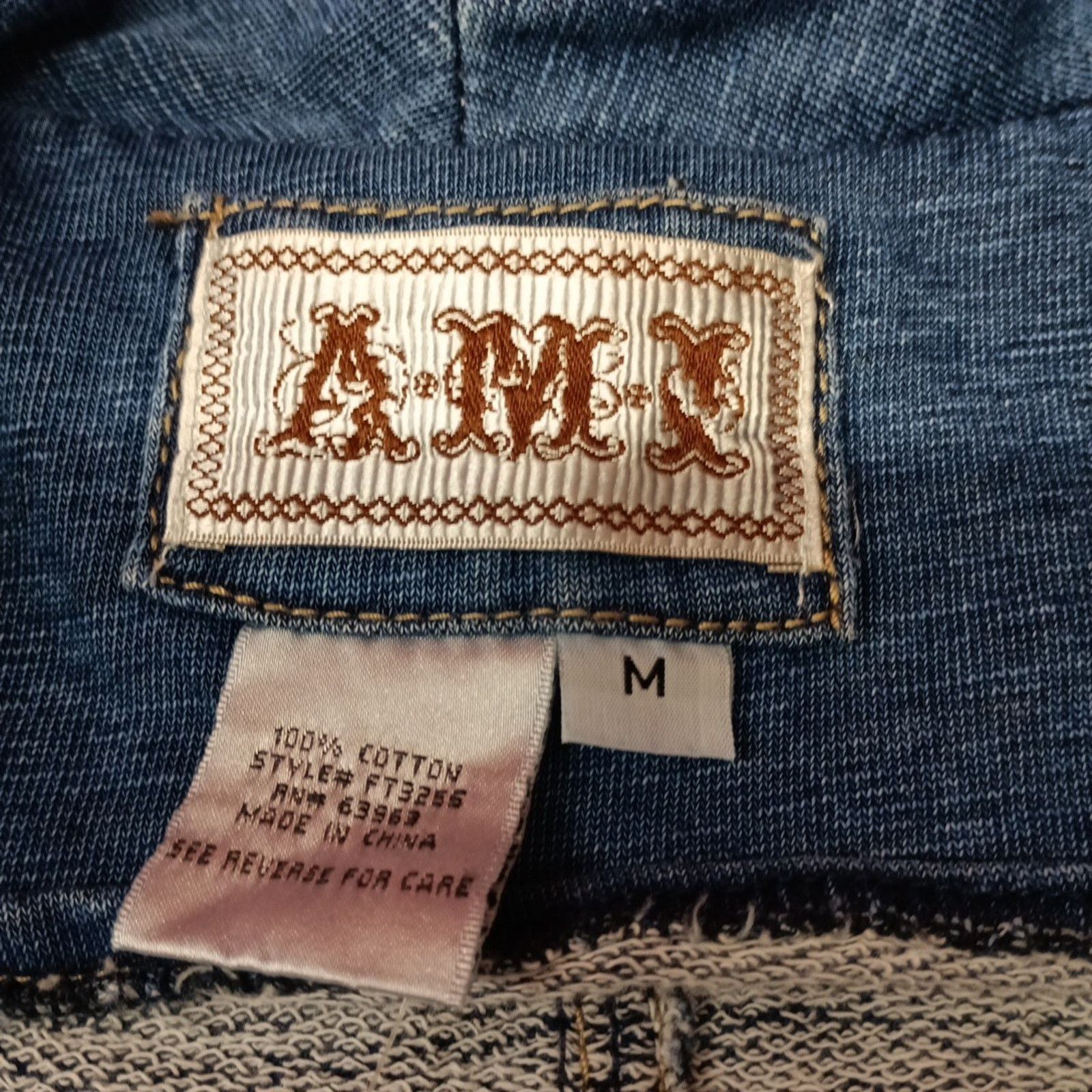 AMI AMI Open Drape Front Denim Jean Vest Women's Size M Blue Size M / US 6-8 / IT 42-44 - 3 Thumbnail
