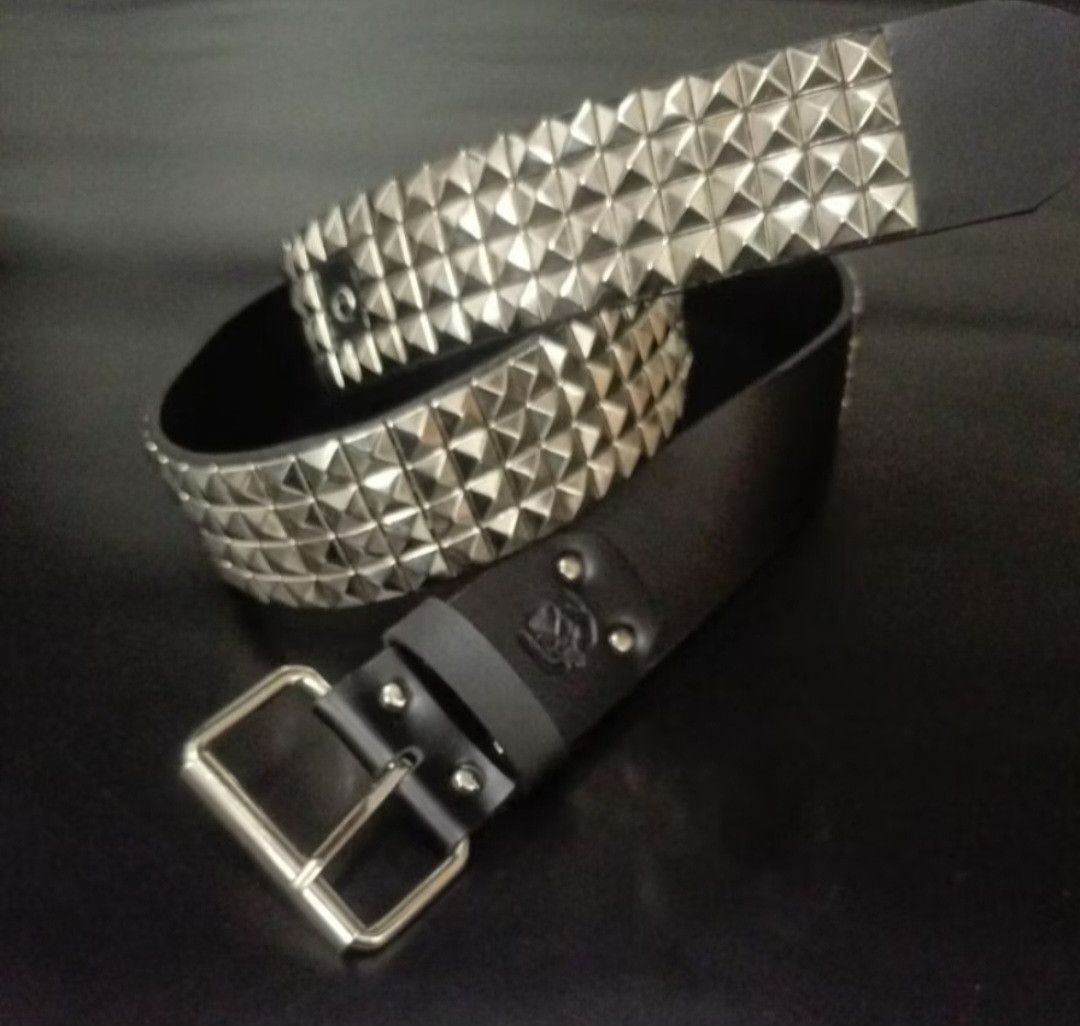Japanese Brand Punk rock 4 line harajuku belt Size ONE SIZE - 2 Thumbnail