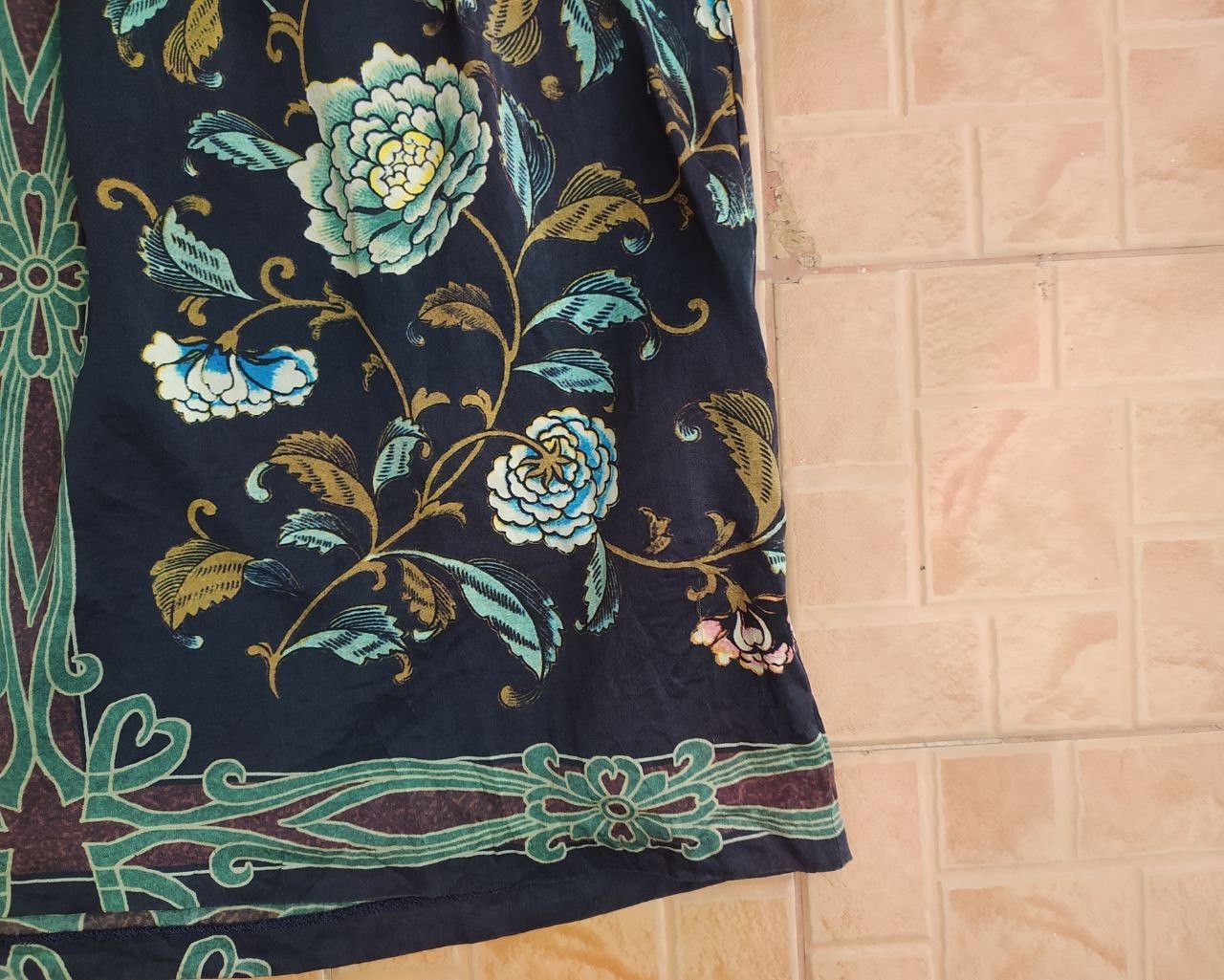 Vivienne Tam VIVIENNE TAM SILK FLORAL BLOUSE TOP Size S / US 4 / IT 40 - 4 Thumbnail
