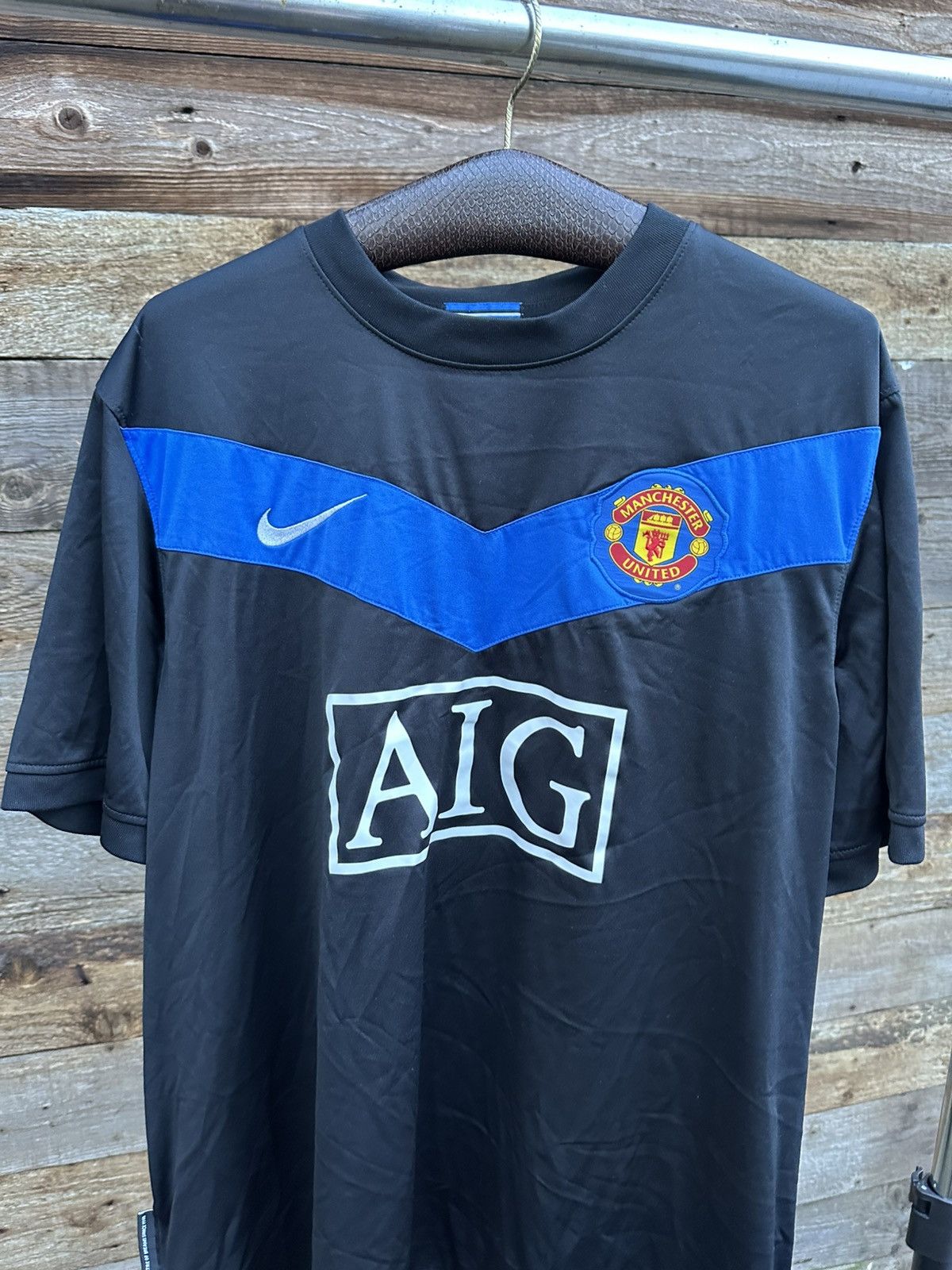 Nike Nike MU Vintage Manchester United Jersey T-shirt Size US XL / EU 56 / 4 - 2 Thumbnail