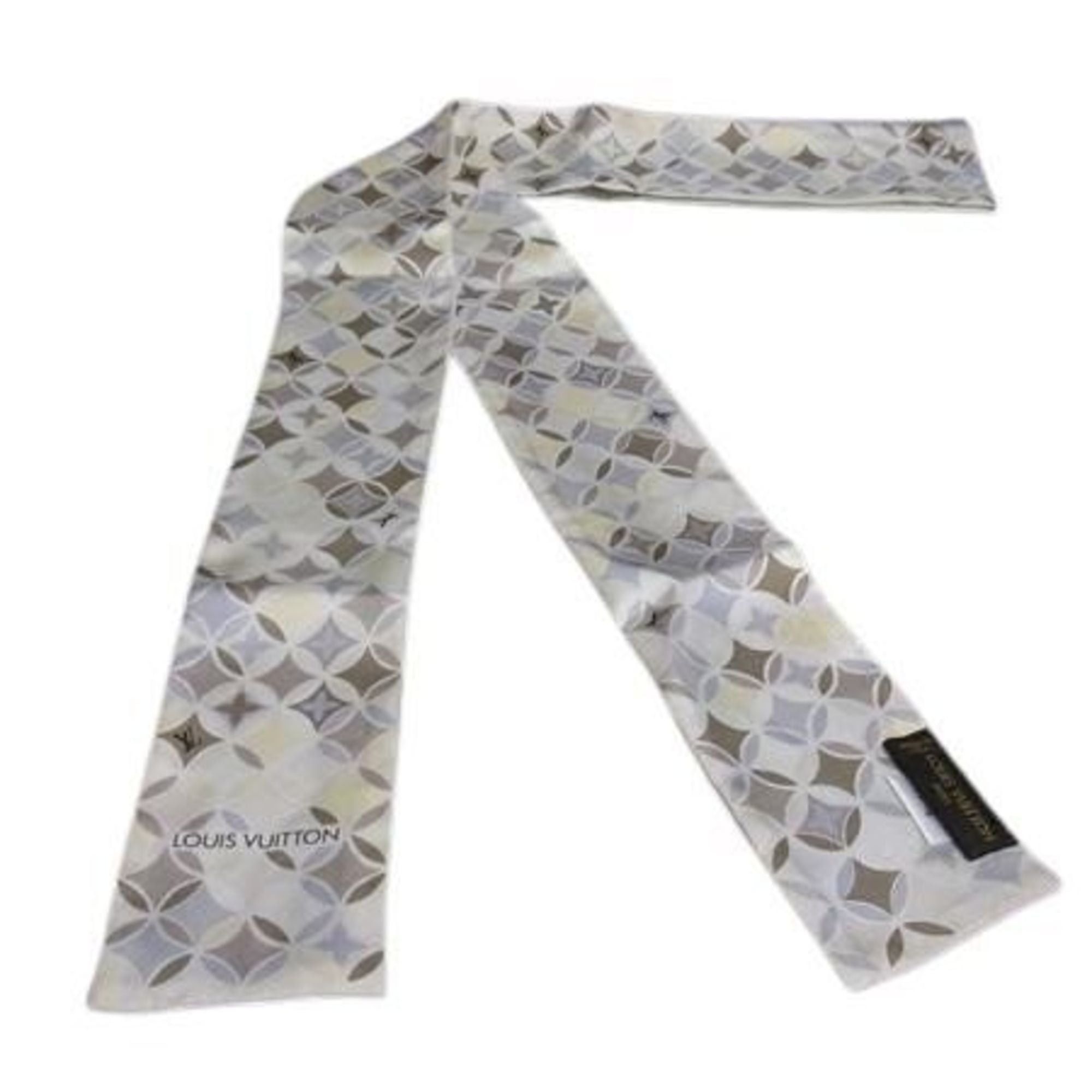 Louis Vuitton Louis Vuitton Ribbon Scarf, Bandeau, Multicolor Silk, Women's Size ONE SIZE - 1 Thumbnail