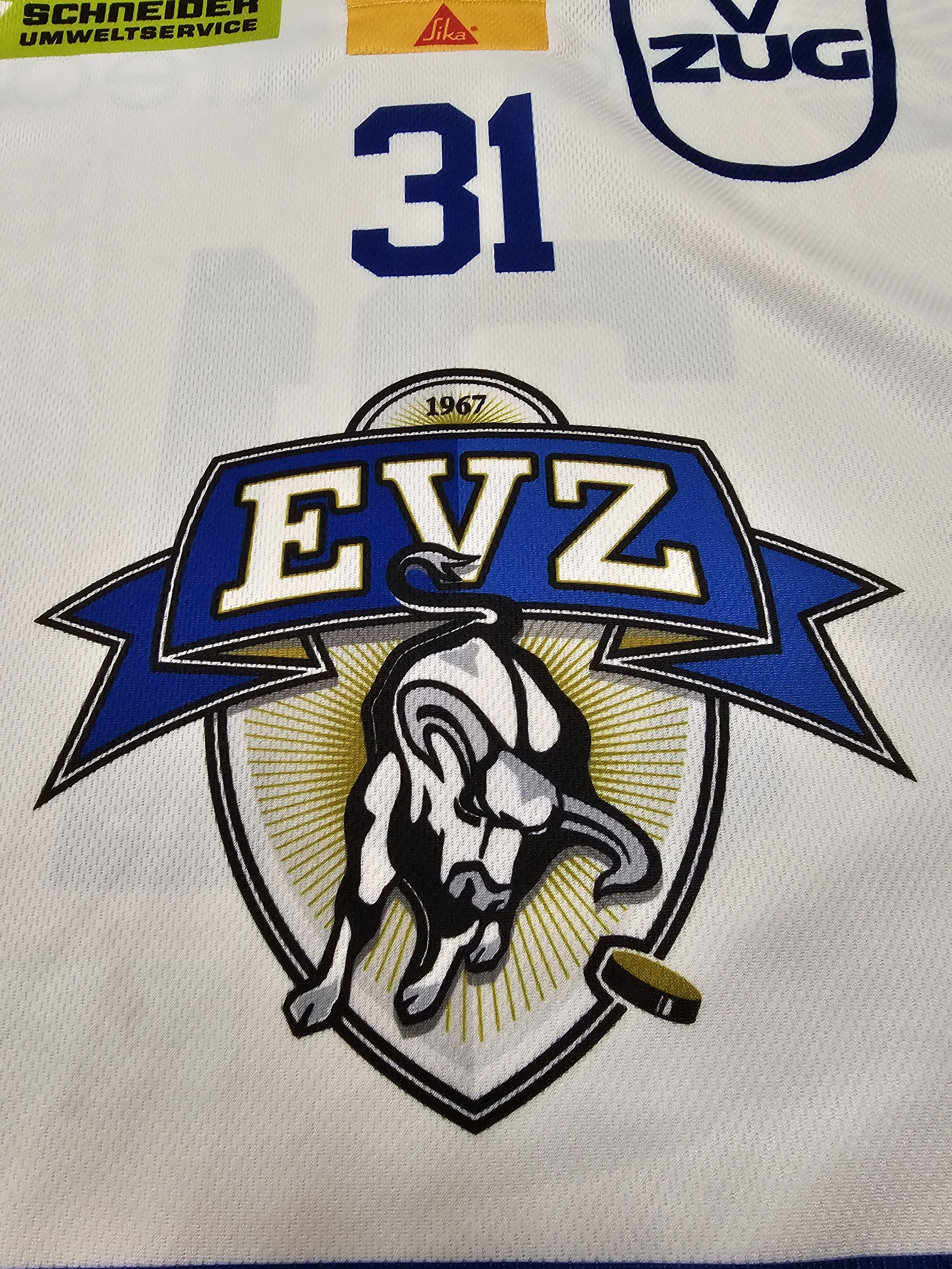 All Sport EVZ HOCKEY JERSEY EV ZUG JERSEY 2023 SWITZERLAND HOCKEY ICE Size US L / EU 52-54 / 3 - 4 Thumbnail