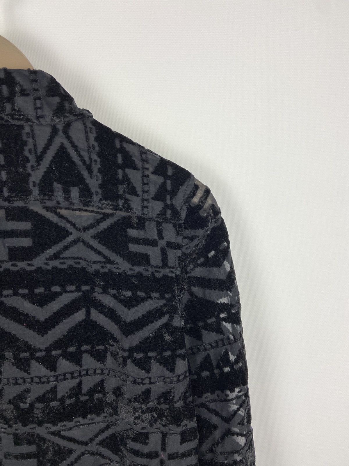Denim & Supply Ralph Lauren Denim & Supply Ralph Lauren Burnout Aztec Women’s Shirt Size XS / US 0-2 / IT 36-38 - 15 Thumbnail