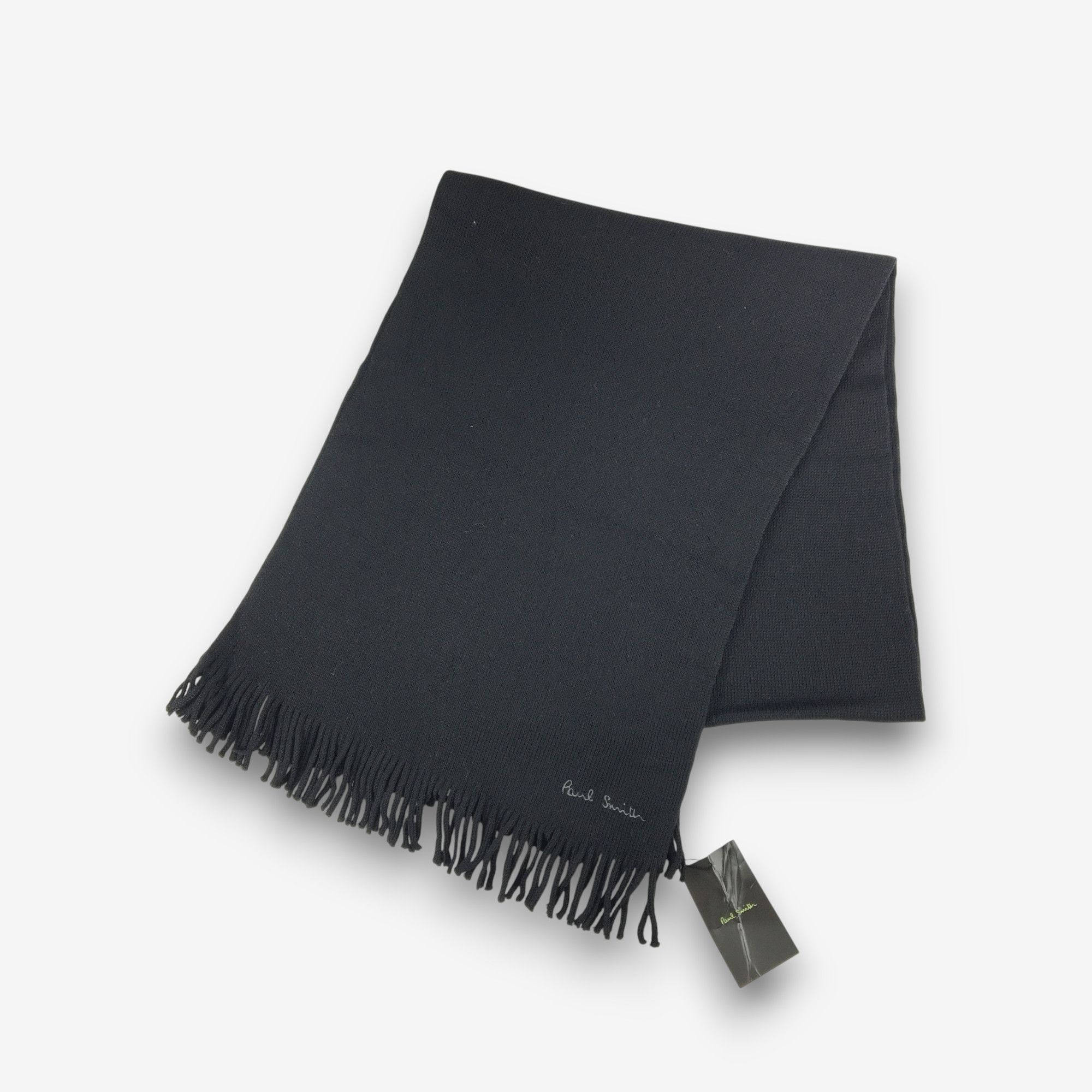 Paul Smith NWT Vintage Paul Smith Scarf Muffler Wool Fringe Scarves Size ONE SIZE - 3 Thumbnail