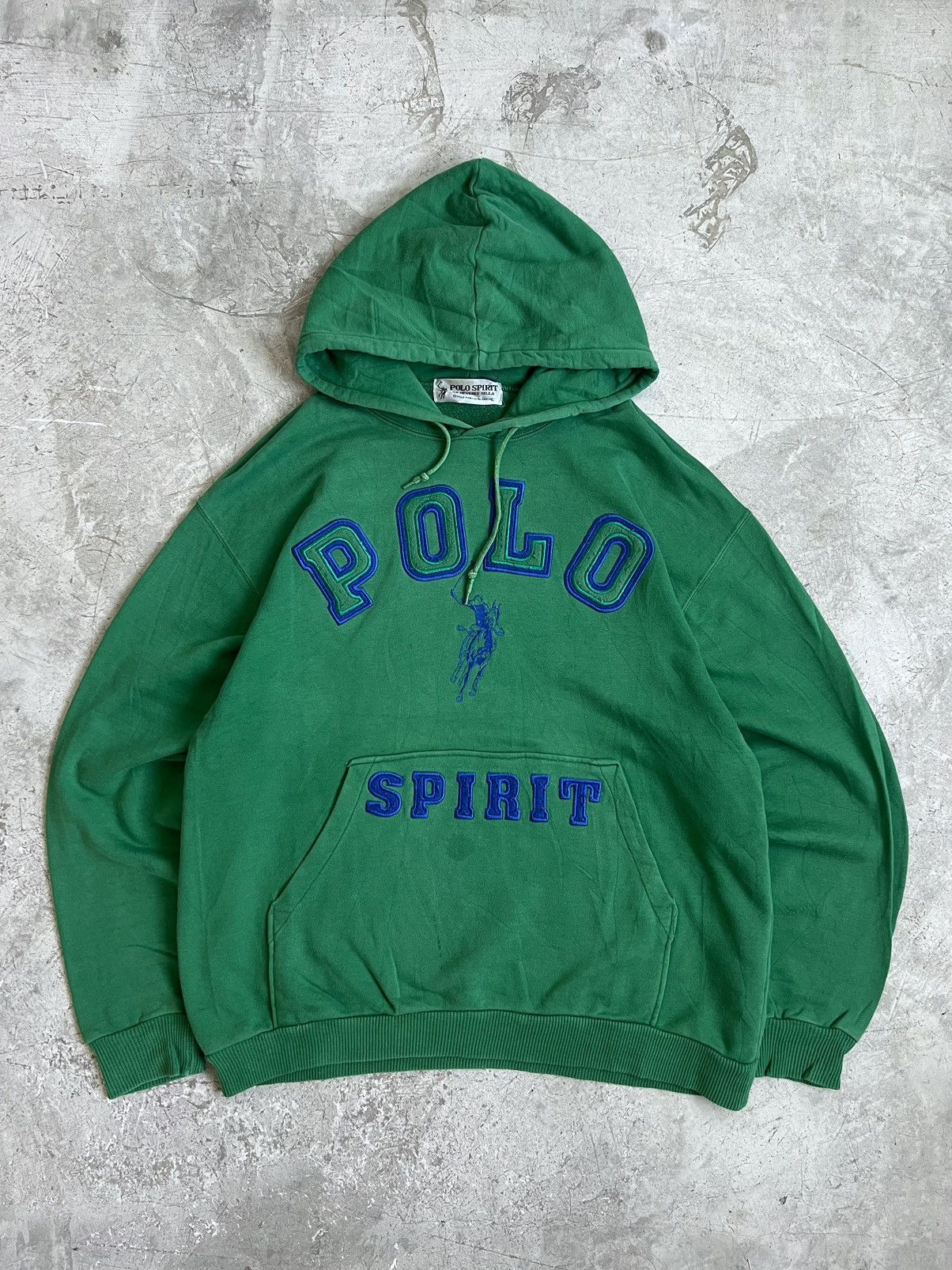 Beverly Hills Polo Club Vintage Polo Spirit of Beverly Hill Big Logo Hoodie Size US M / EU 48-50 / 2 - 1 Thumbnail