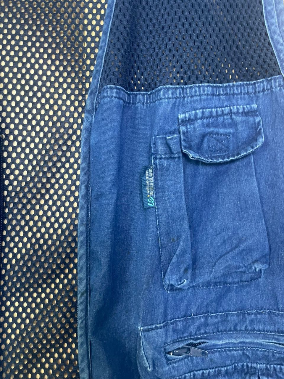 Designer × Vintage Vintage 90s World Island Utility Tactical Jacket Vest Size US M / EU 48-50 / 2 - 2 Thumbnail