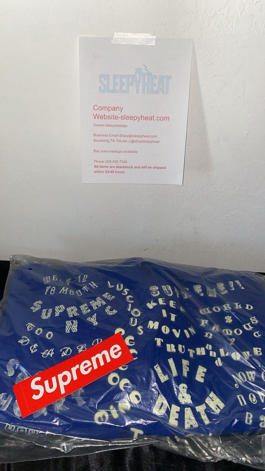 Supreme Supreme Too Deadly Hoodie Size US L / EU 52-54 / 3 - 2 Thumbnail