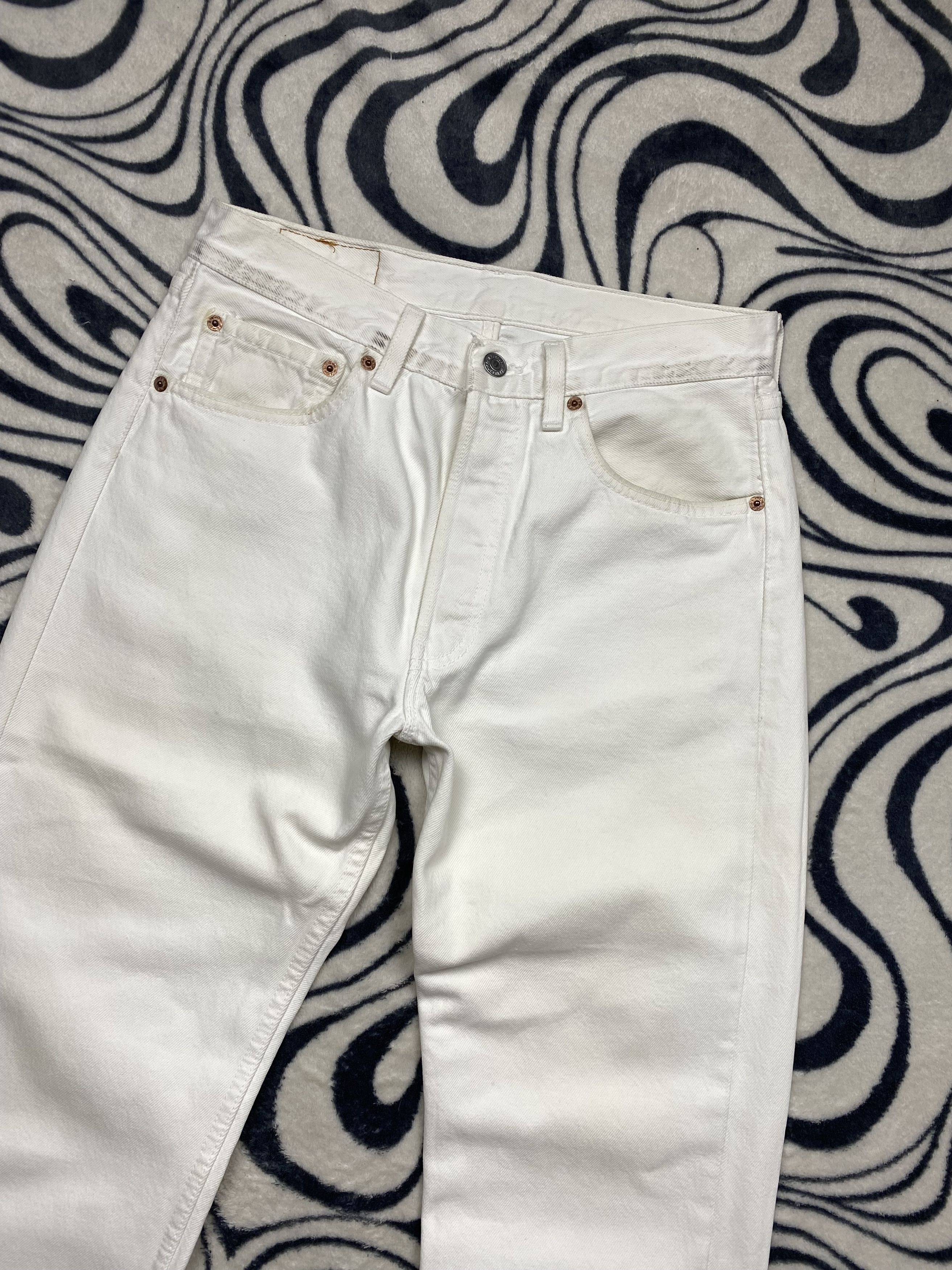 Levi's Levis 501 Vintage 90s Mens Denim Pants Made in USA Size US 31 - 5 Thumbnail
