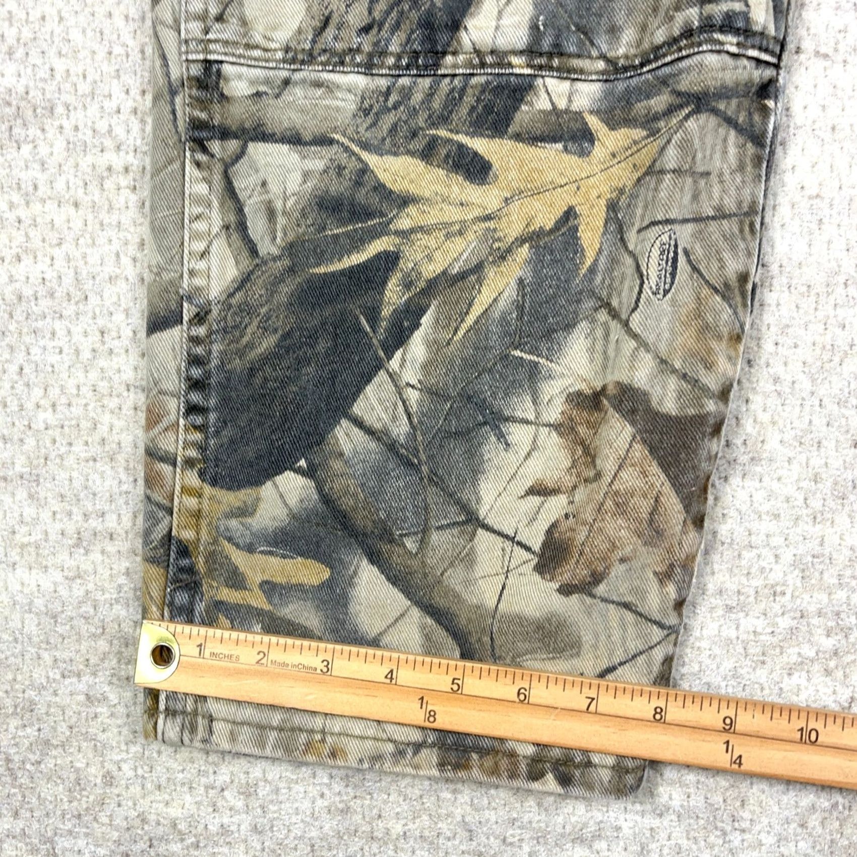 Wrangler Vintage Wrangler Jeans Camouflage Brown 38x29 Regular Denim 5-Pocket Zipper Button Men Spring Summer Fall Winter Y2K Baggy Realtree Hardwood Slimming Size US 38 / EU 54 - 7 Thumbnail