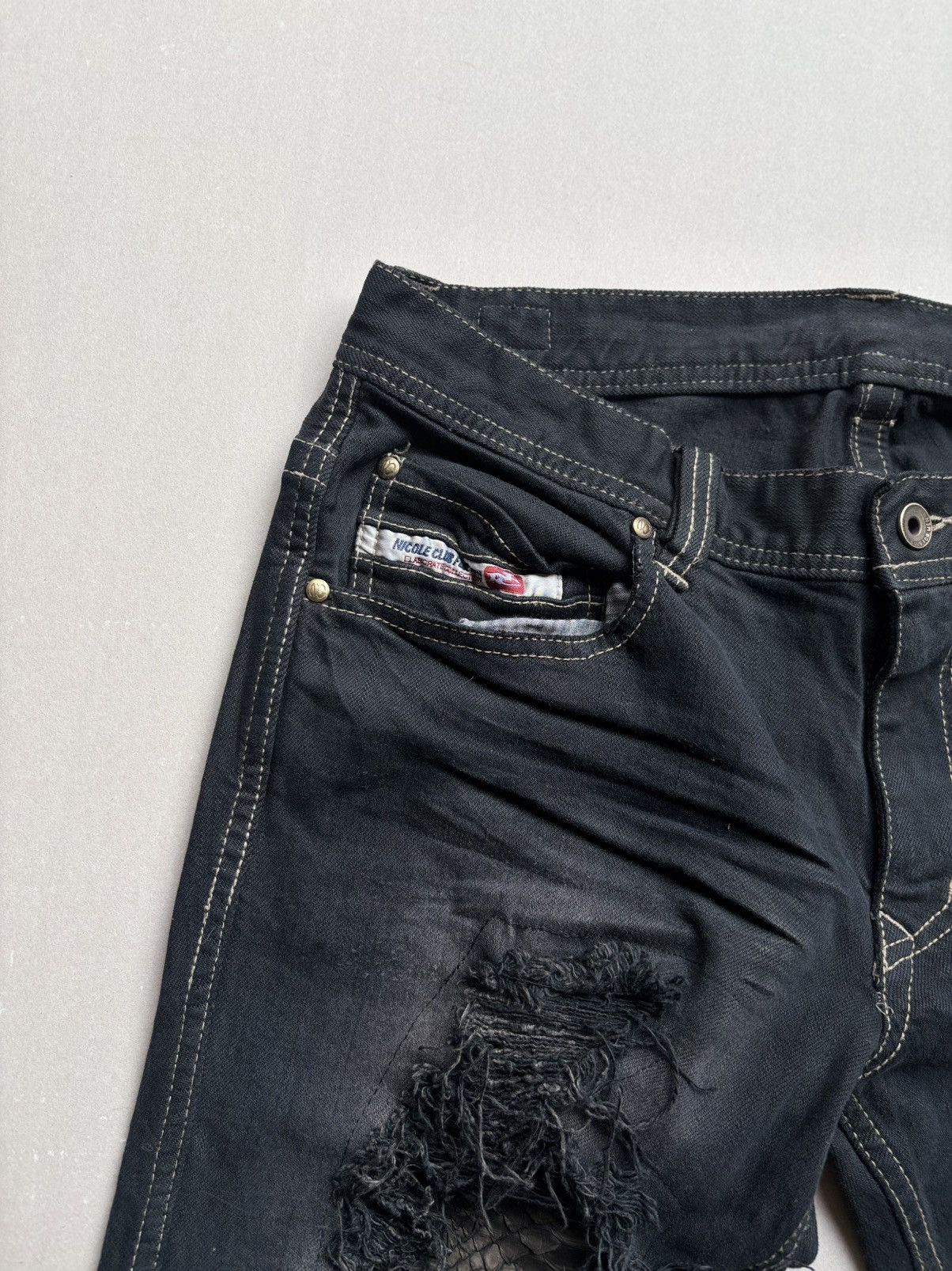 Nicole Club Nicole Club Flared Jeans Size US 30 / EU 46 - 3 Thumbnail