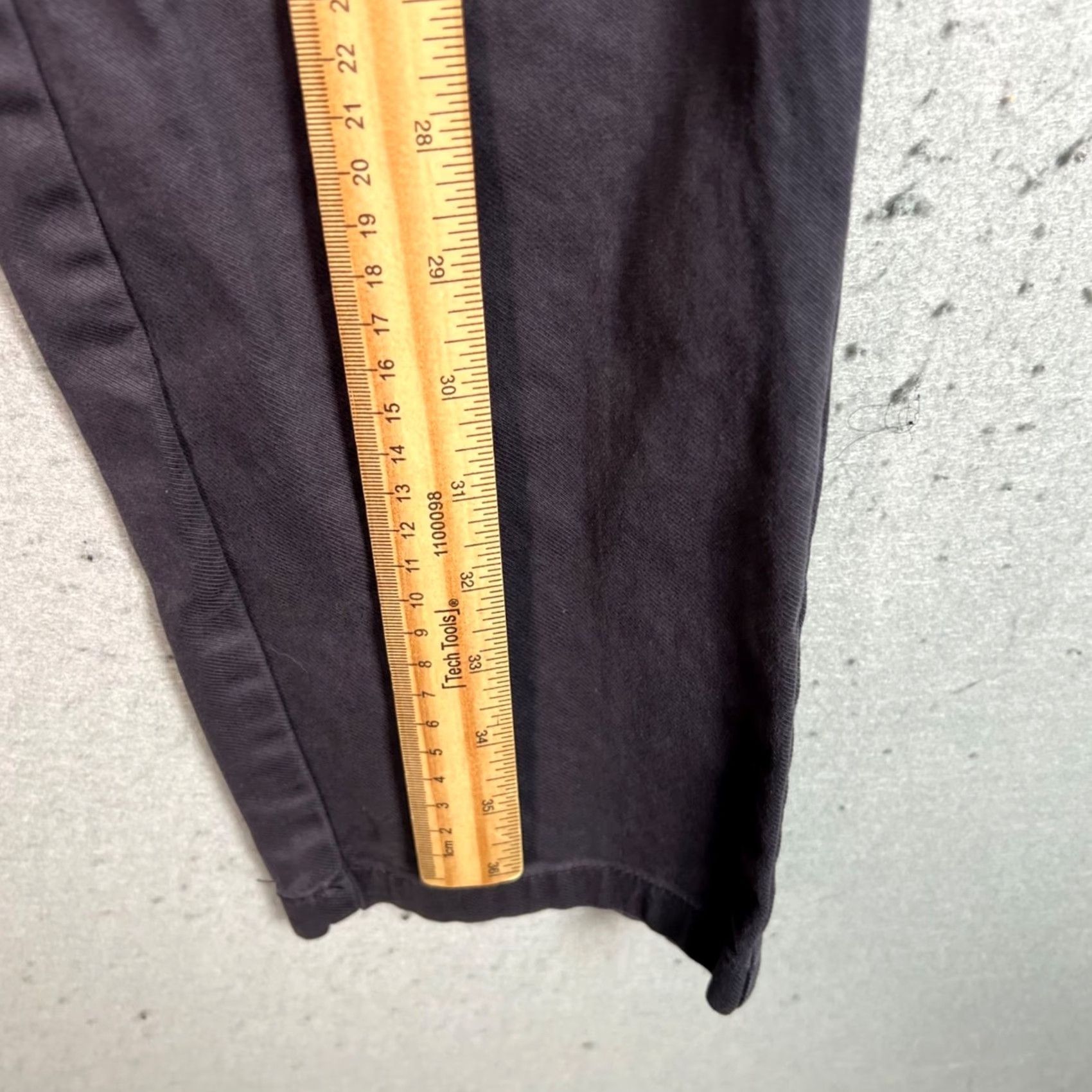 Vintage Perk Mens Slim Fit Chino Pants Black Cotton Blend Stretch 31 x 30 Slim Flat Front Inseam 28in Pants Mens Black Chino Stretch 31 Size US 31 - 6 Thumbnail