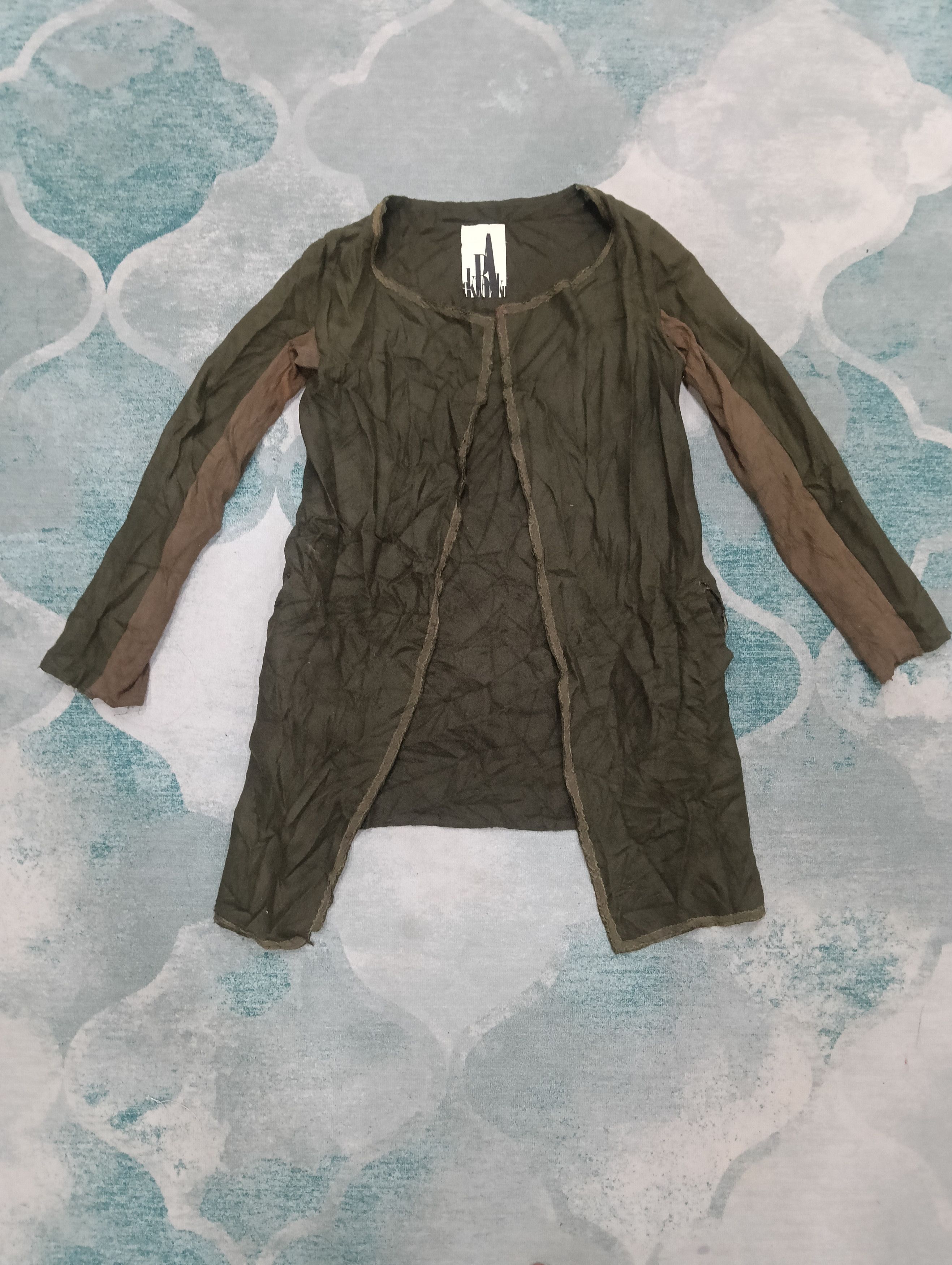 Rick Owens Vintage Okiraku Japanese Brand Like Rick Owen Style Size US XS / EU 42 / 0 - 12 Thumbnail
