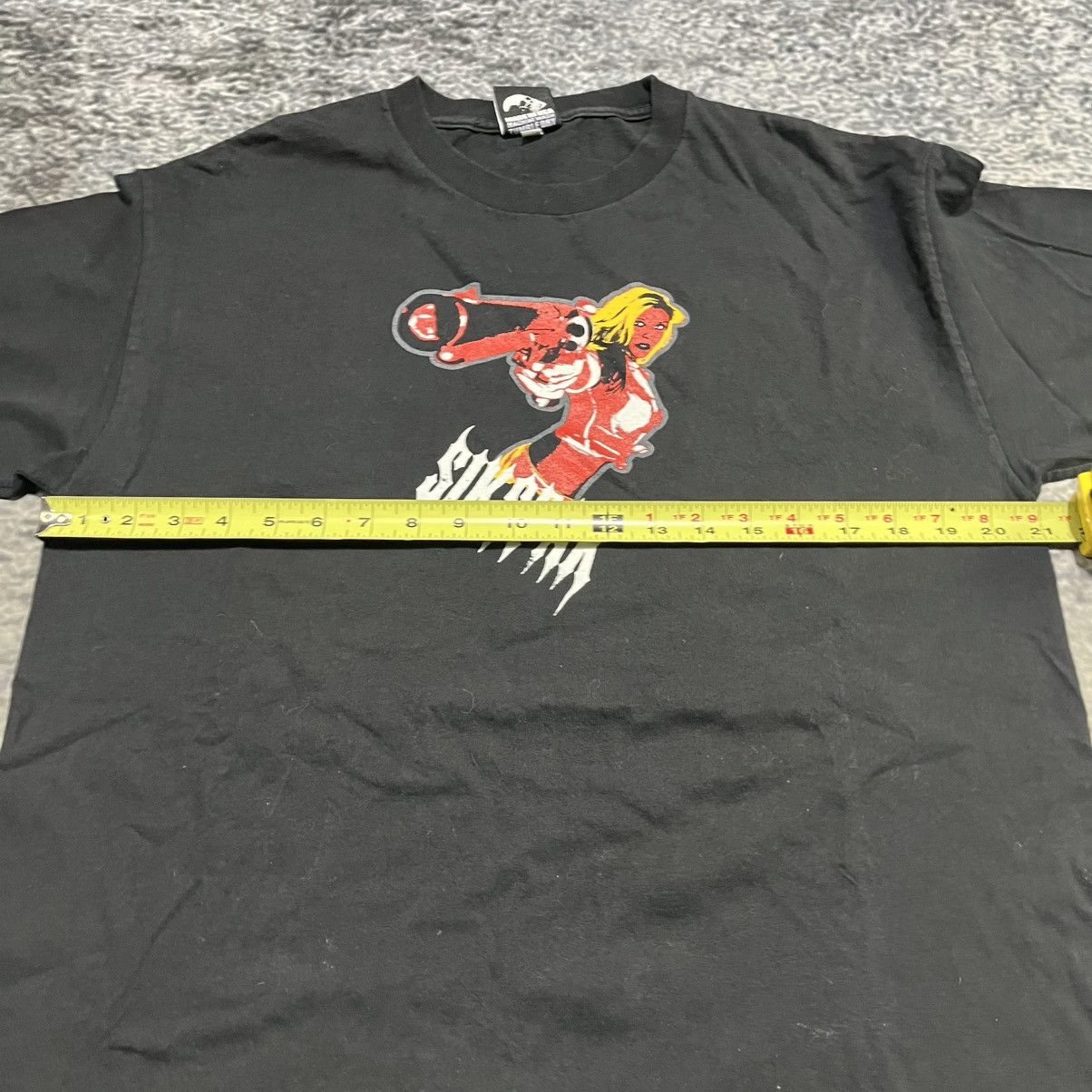 Vintage VINTAGE 90s SIKSPAK GRUNGE SKATER BLACK T SHIRT SIZE LARGE Size US L / EU 52-54 / 3 - 8 Thumbnail
