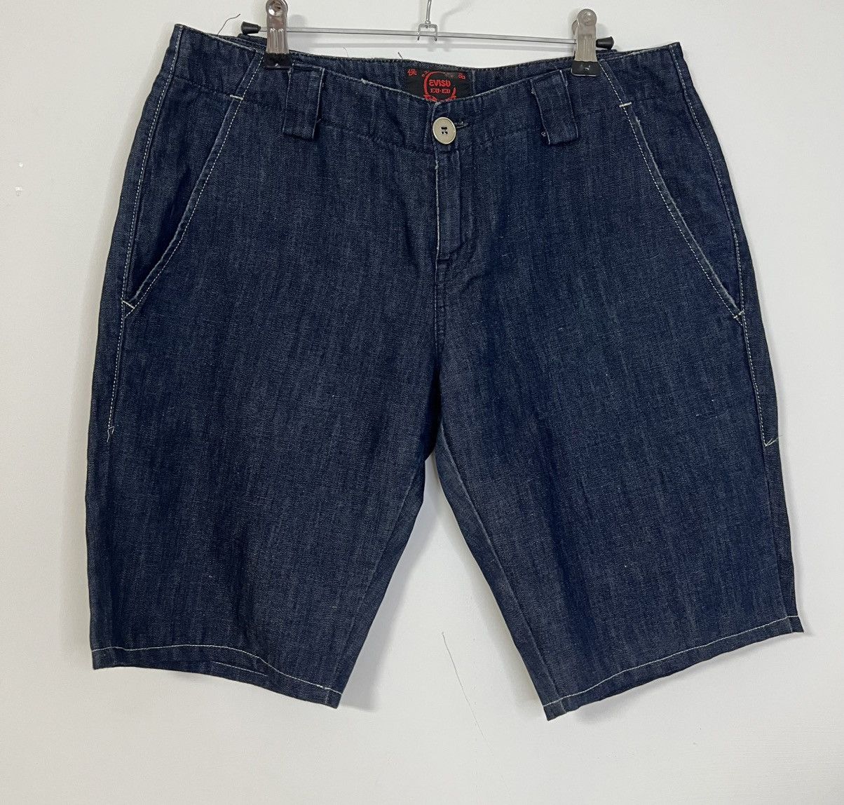 Evisu Evisu denim shorts S/M Size 28" / US 6 / IT 42 - 4 Thumbnail