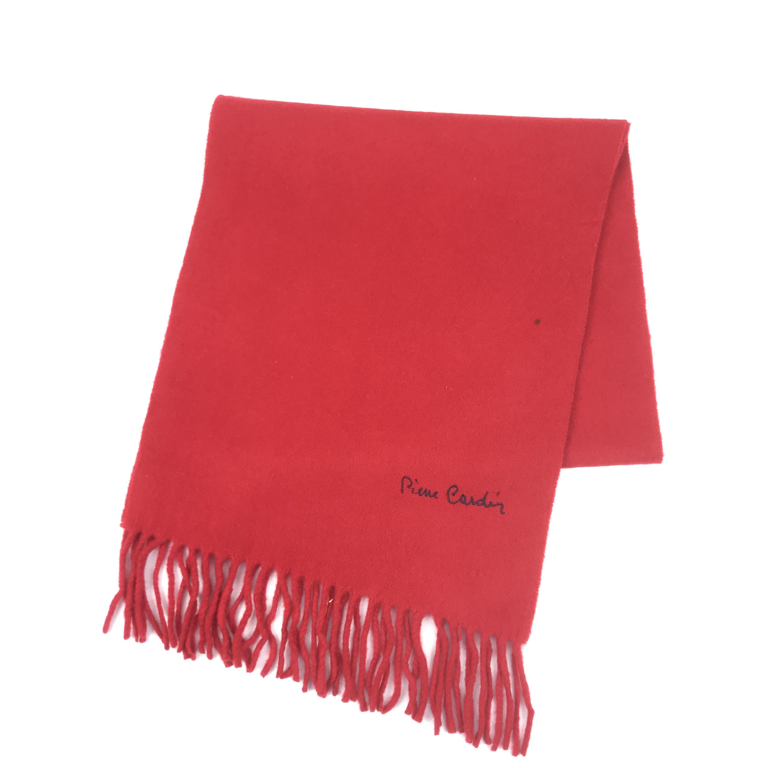Pierre Cardin Vintage Pierre Cardin Scarf Muffler Wool Scarves Size ONE SIZE - 3 Thumbnail