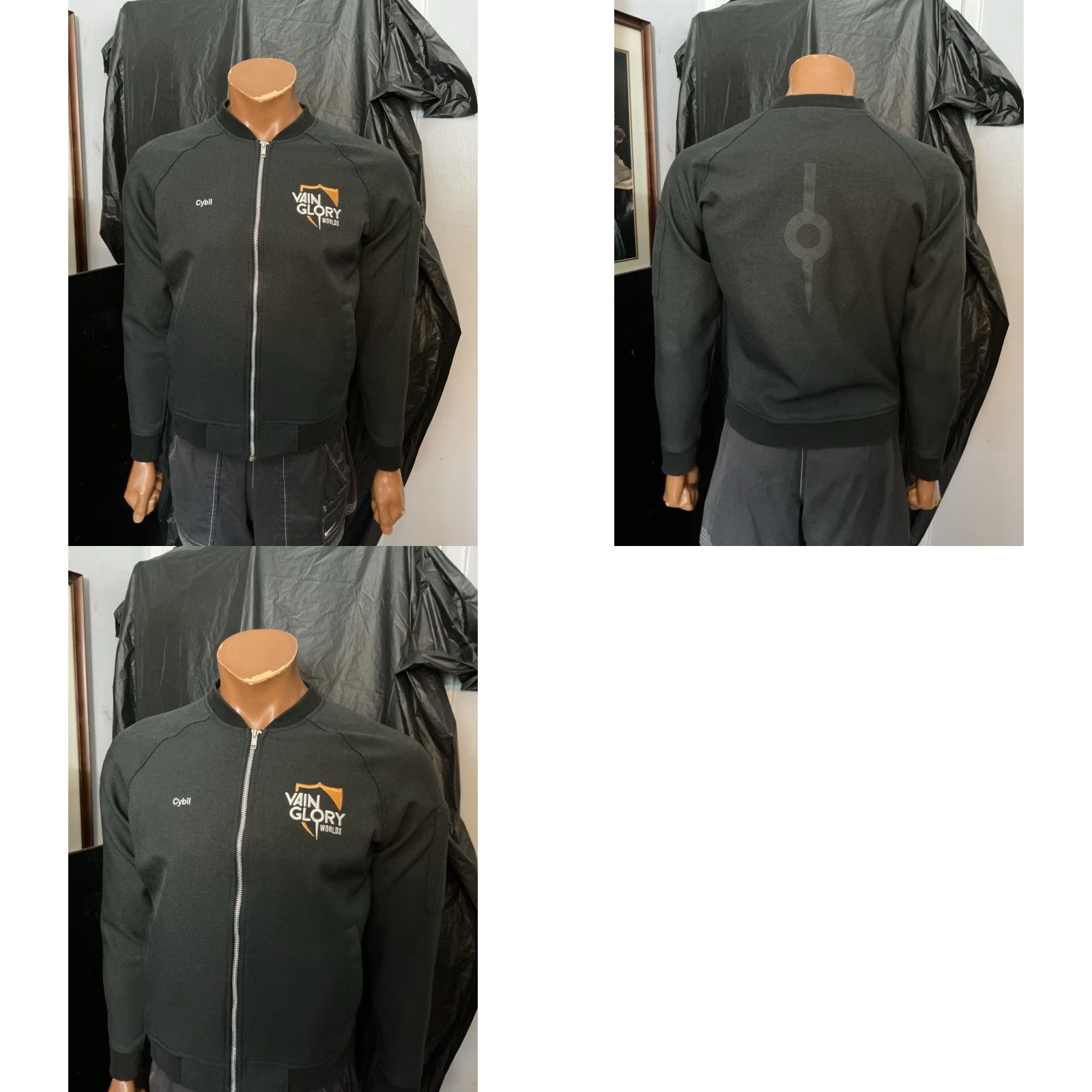 Vintage Vainglory World Championship Esports Cybil Online Gaming Official Track Jacket Men Small Gray Boardroom Size US S / EU 44-46 / 1 - 8 Thumbnail