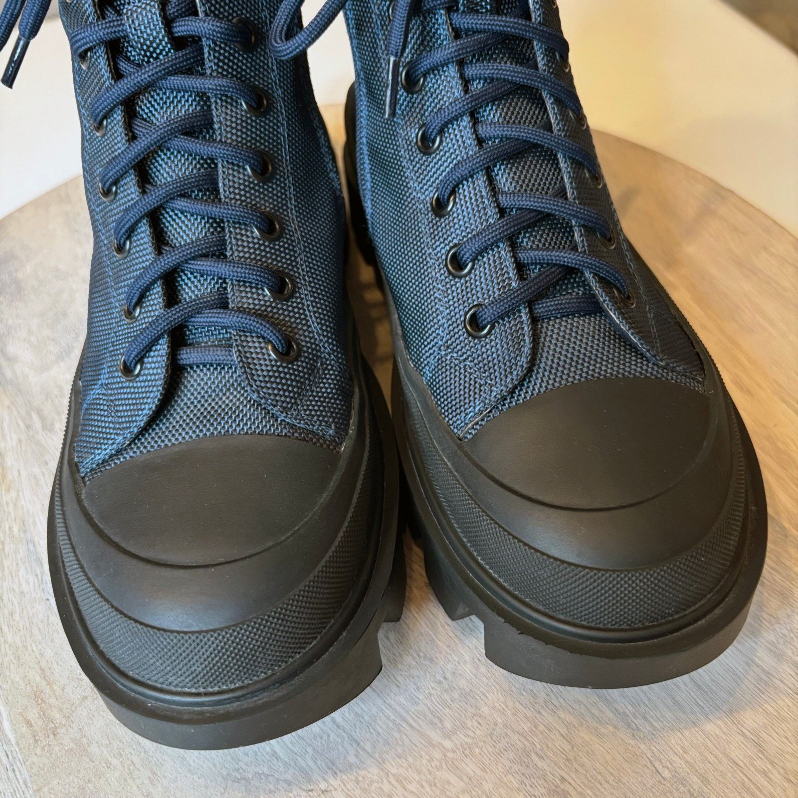 Jeffrey Campbell Jeffrey Campbell Lug Sole Combat Boots Blue Women's Size 7.5 Size US 7.5 / IT 37.5 - 6 Thumbnail
