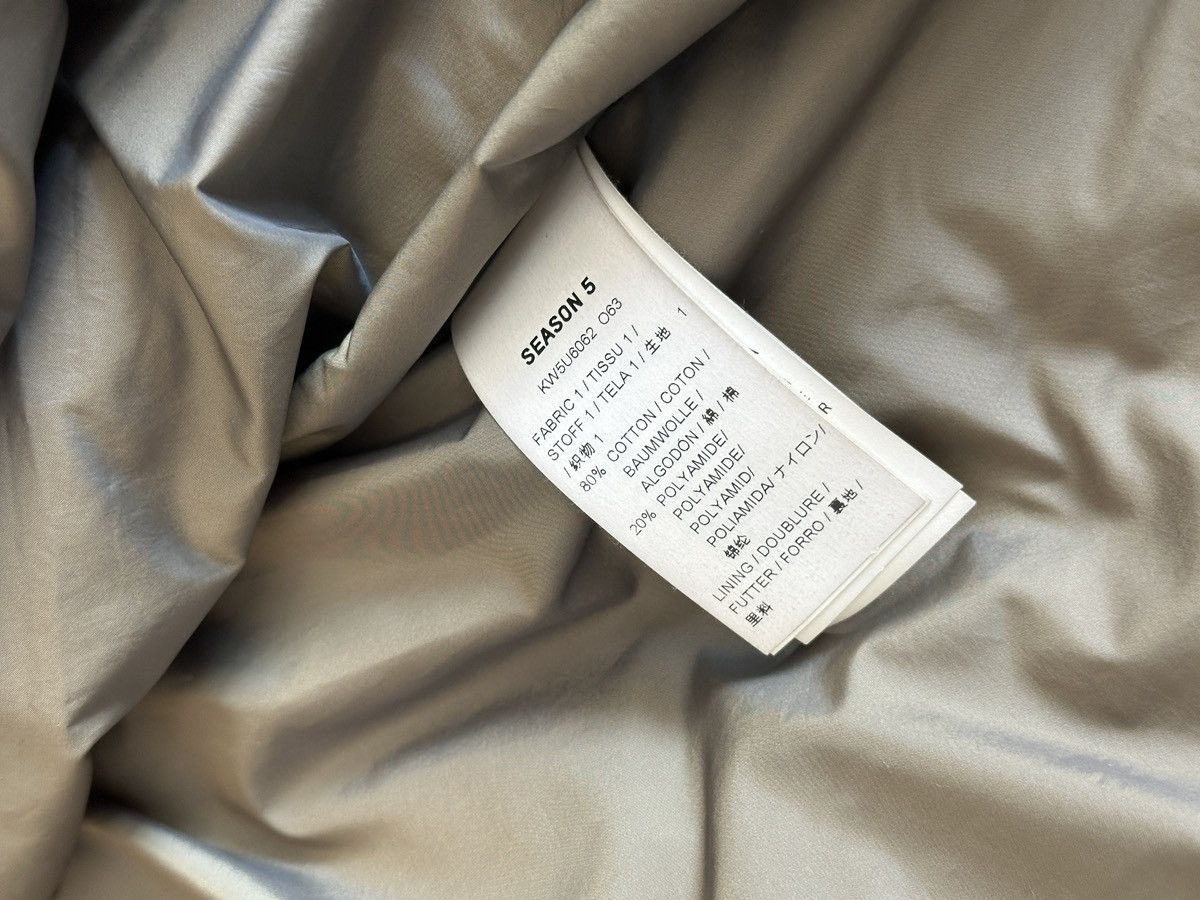 Yeezy Yeezy Season 5 Padded Long Puffer Coat Size US XS / EU 42 / 0 - 7 Thumbnail