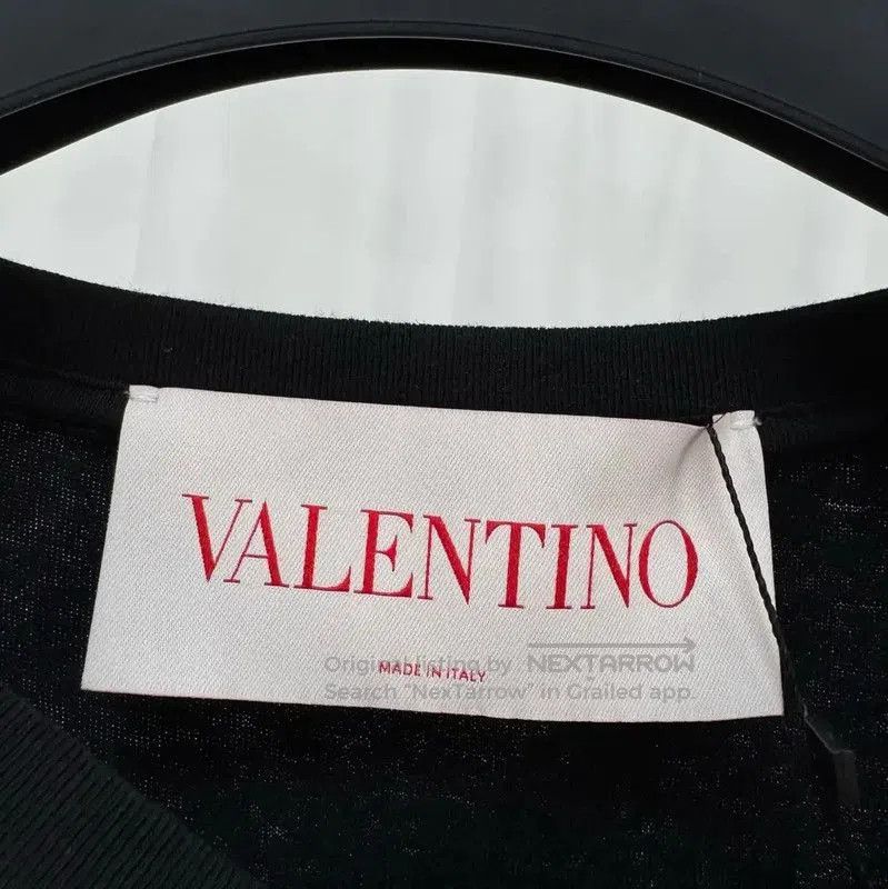 Valentino Valentino Black Logo Print Short Sleeve T-Shirt . Size US XS / EU 42 / 0 - 5 Thumbnail