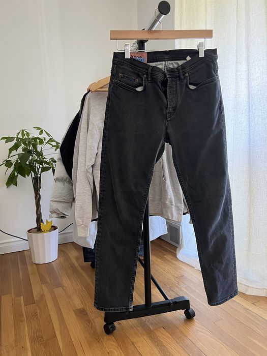 Acne Studios Acne Studios River Jeans Faded Black size 30 | Grailed