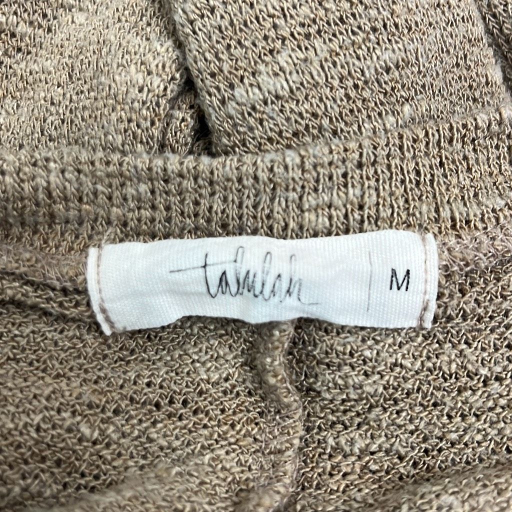 Other Talula Womens Size Medium Sweater Tan V Neck Long Sleeve Ray Size M / US 6-8 / IT 42-44 - 6 Thumbnail