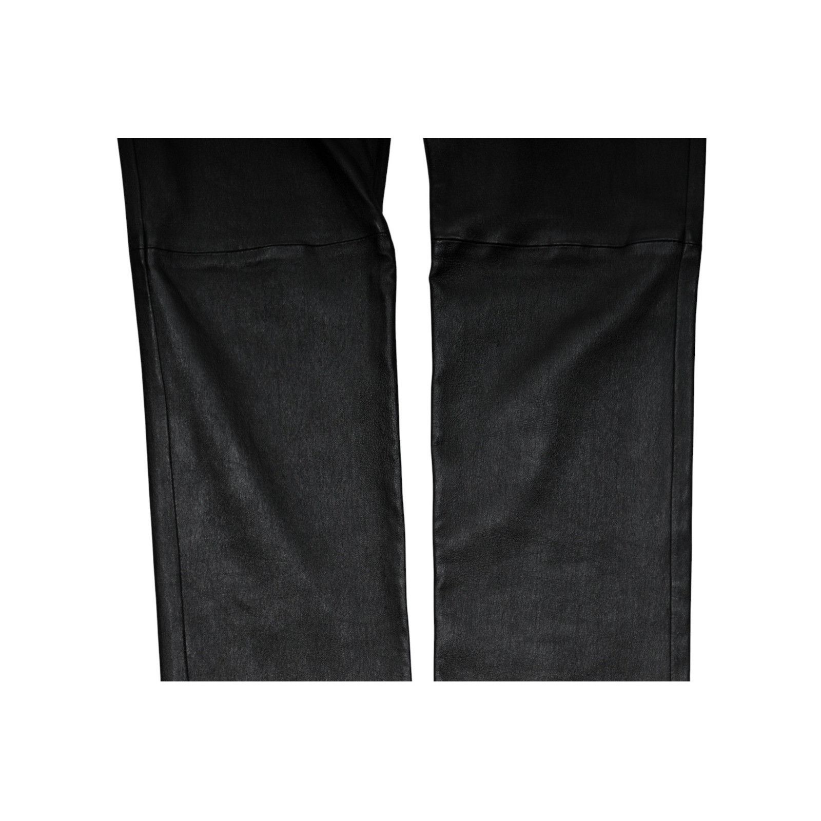 Saint Laurent Paris Lambskin Skinny Leg Leather Pants Jeans Size US 34 / EU 50 - 4 Thumbnail