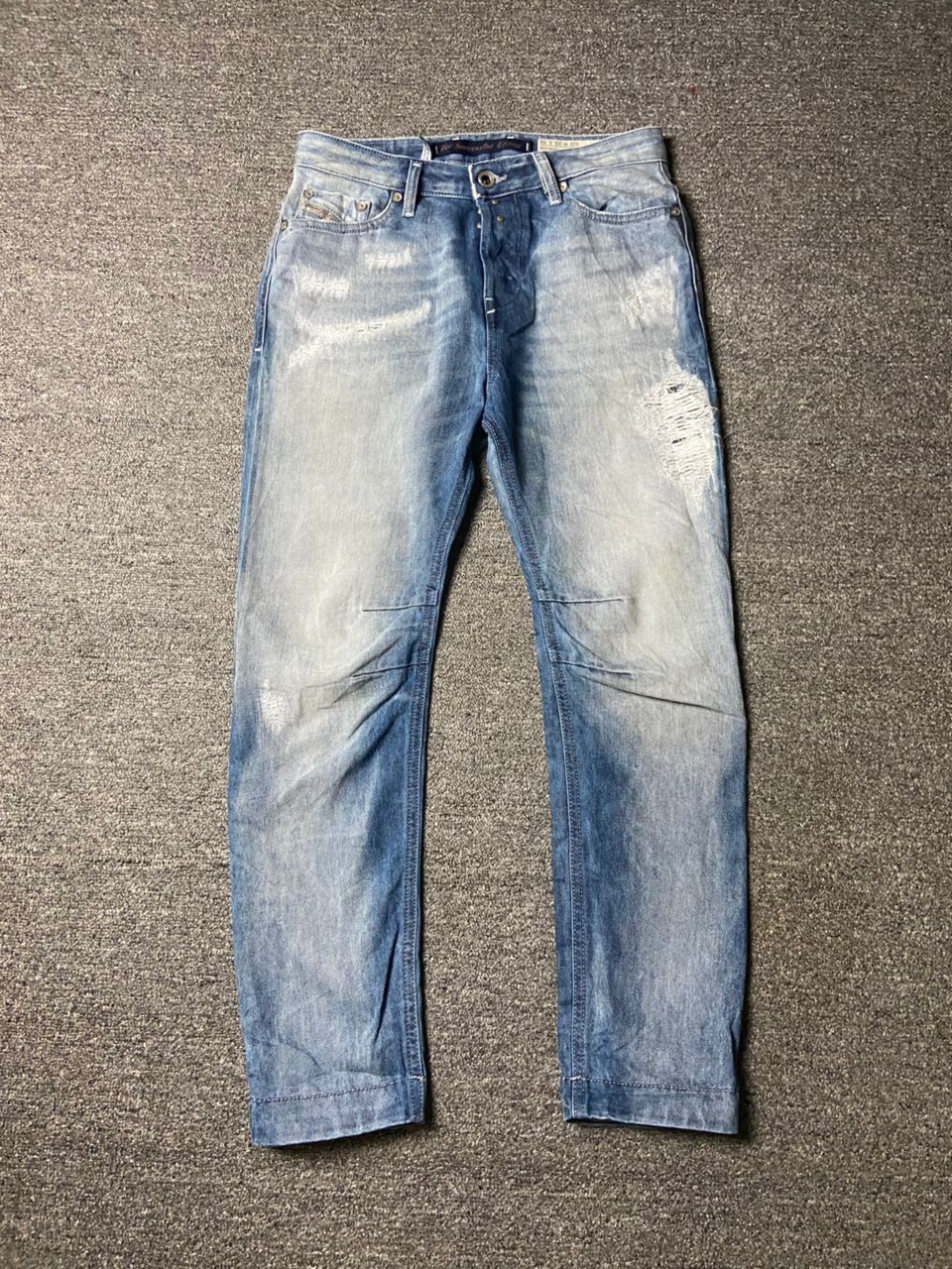 Diesel Diesel Industry Relaxed Boyfriend Low Waist Jeans (171) Size US 28 / EU 44 - 1 Thumbnail