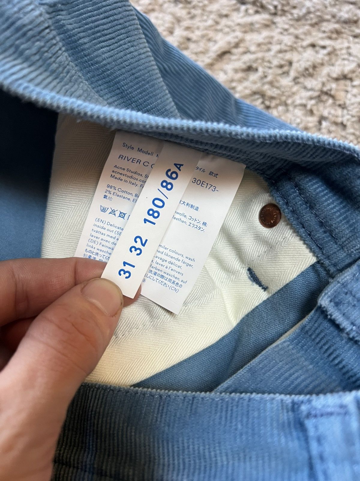 Acne Studios Acne studios corduroy jeans Size US 30 / EU 46 - 5 Thumbnail