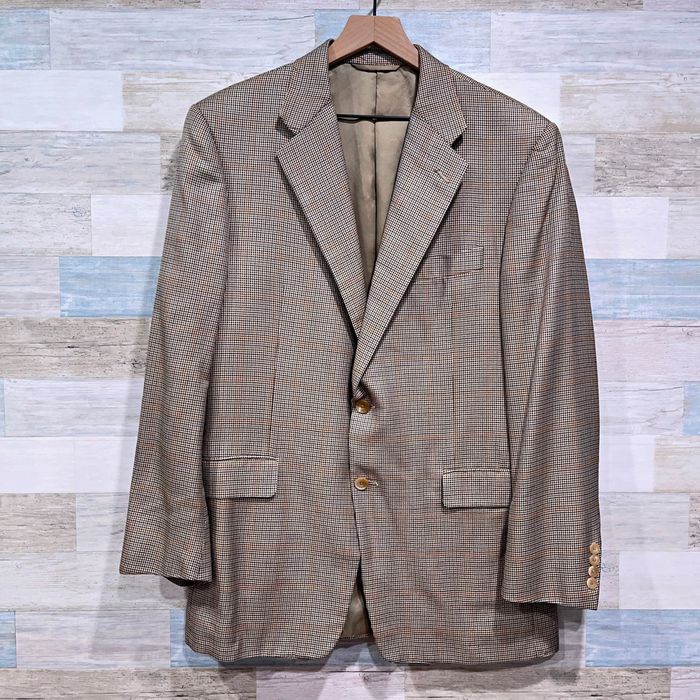 Hickey Freeman Hickey Freeman Boardroom Silk Wool Sport Coat Glen Check ...