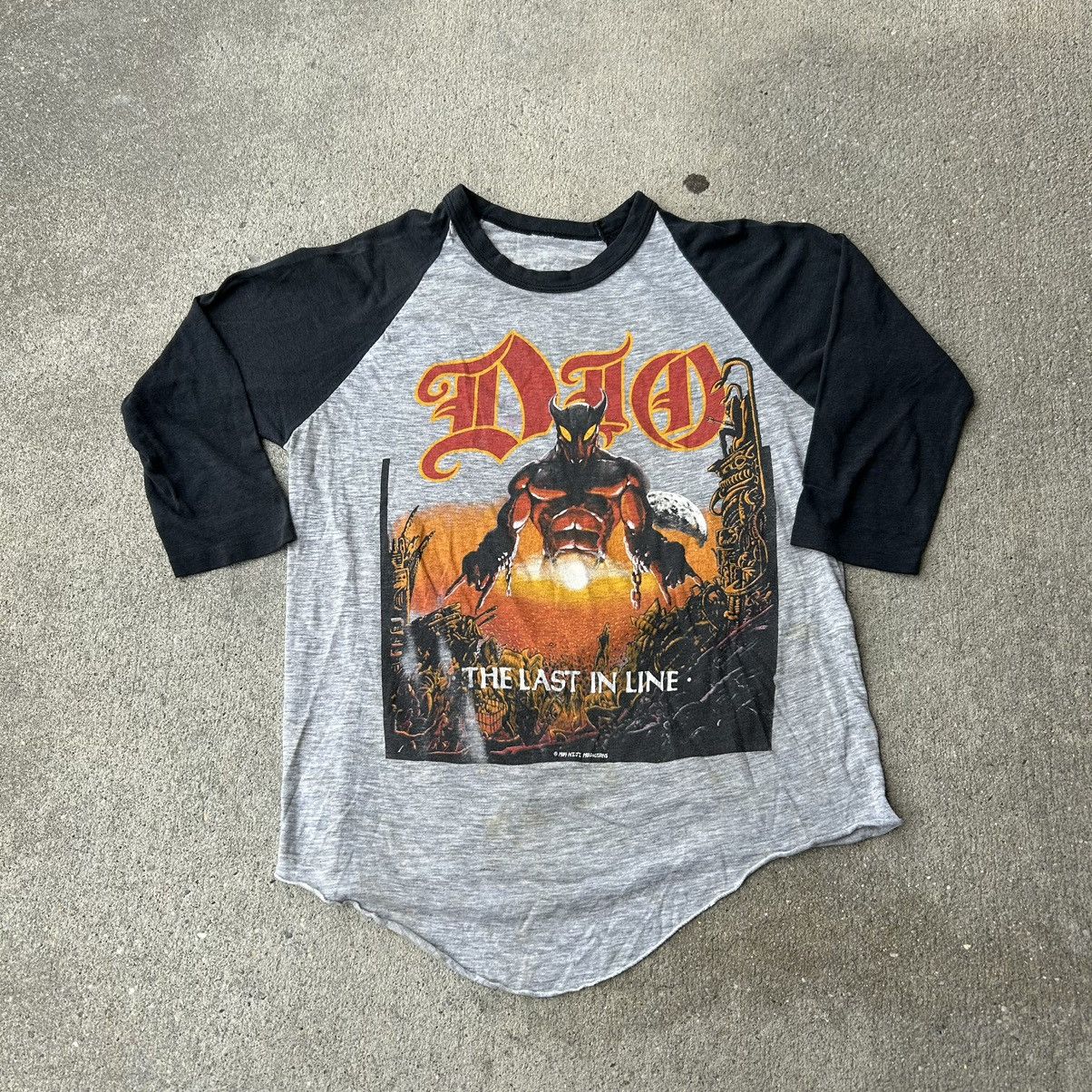 1984 Dio “The Last in Line,” European tour t shirt,