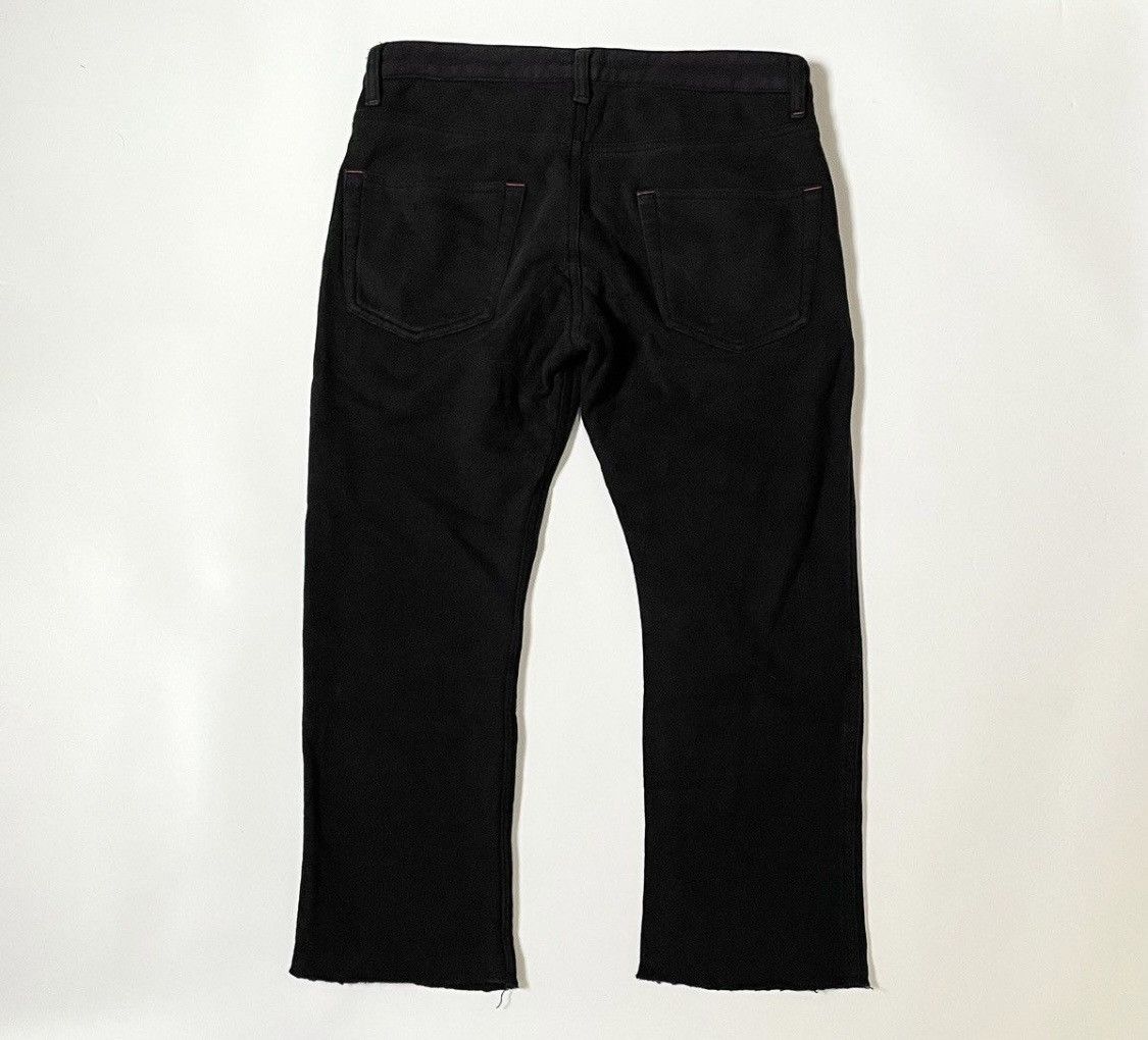 Junya Watanabe Junya watanabe cdg man AD2011 black raw edge trousers Size US 30 / EU 46 - 9 Thumbnail