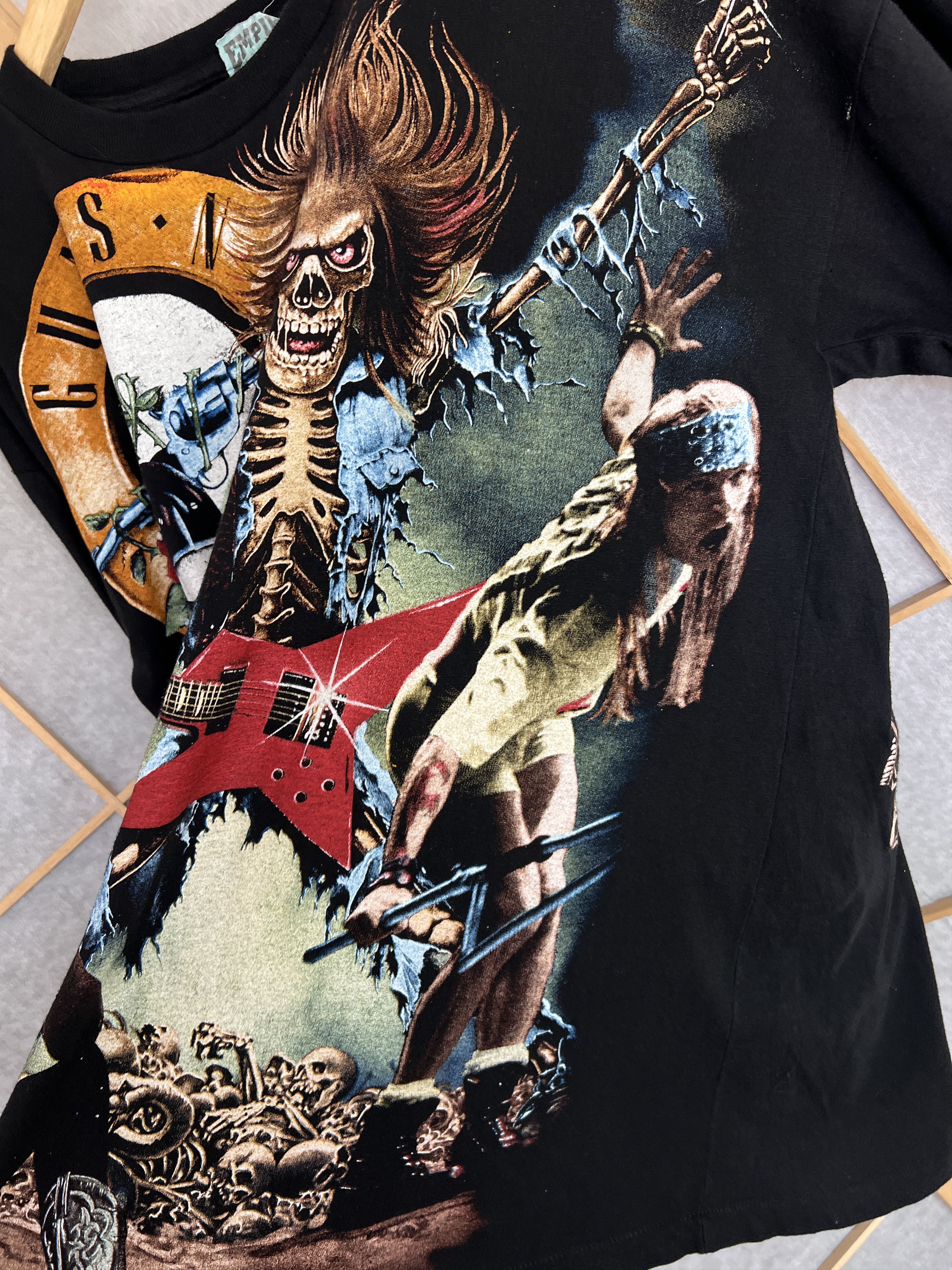 Guns N' Roses Empire Guns N Roses 90s t shirt all over printed archive y2k Size US L / EU 52-54 / 3 - 12 Thumbnail