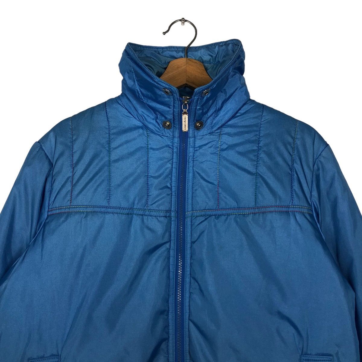 Japanese Brand 🔥90s Vintage Puffer Down Ski Jacket Dolphin Snow Japan Made Size US M / EU 48-50 / 2 - 2 Thumbnail