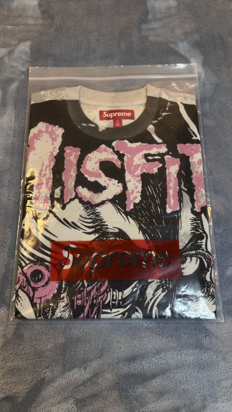 Misfits × Supreme Supreme x Misfits Small S/S Top White/Pink Size US S / EU 44-46 / 1 - 3 Thumbnail