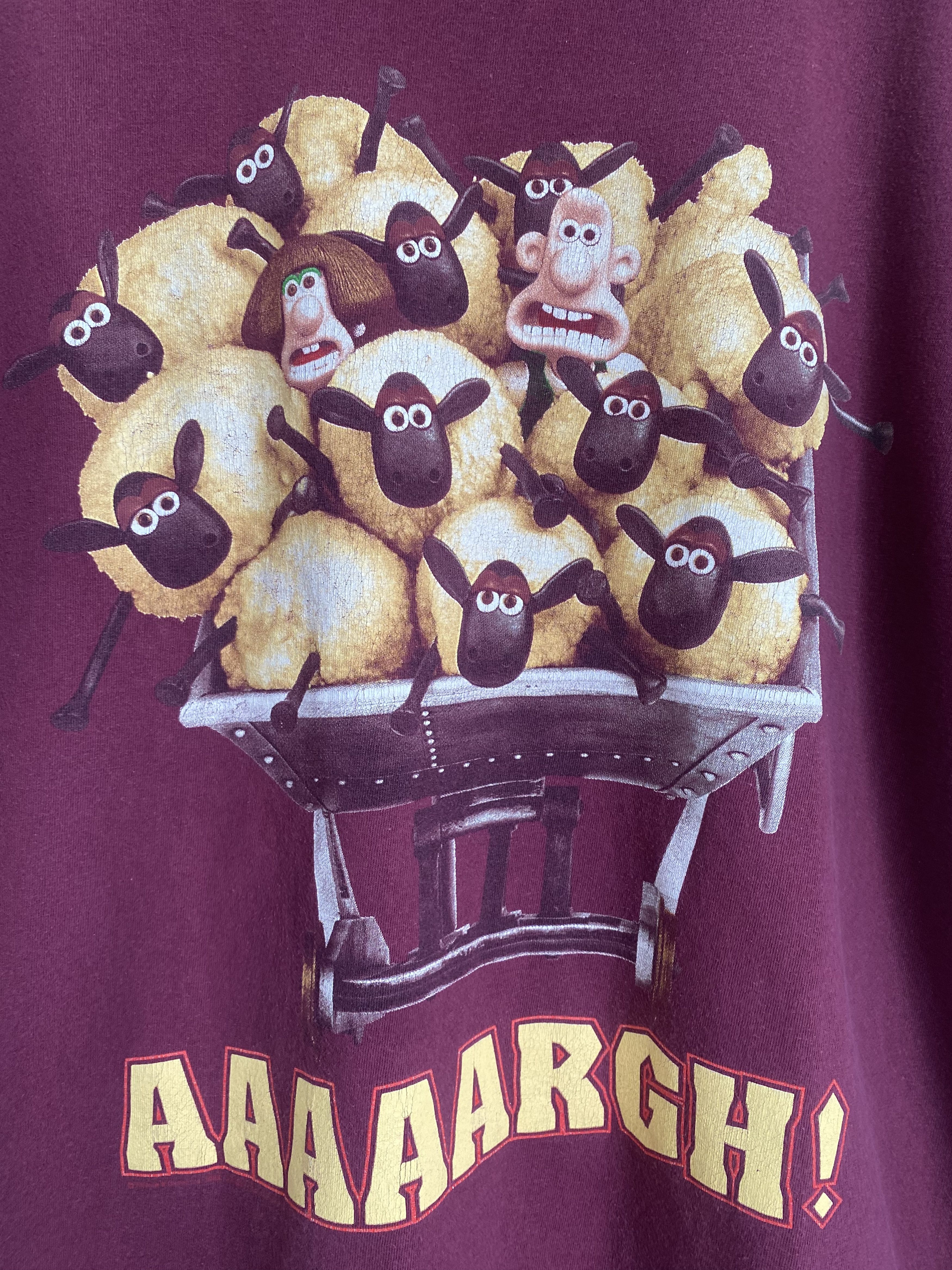 Cartoon Network Vintage 1989 Wallace & gromit sheeps t-shirt Size US L / EU 52-54 / 3 - 2 Thumbnail