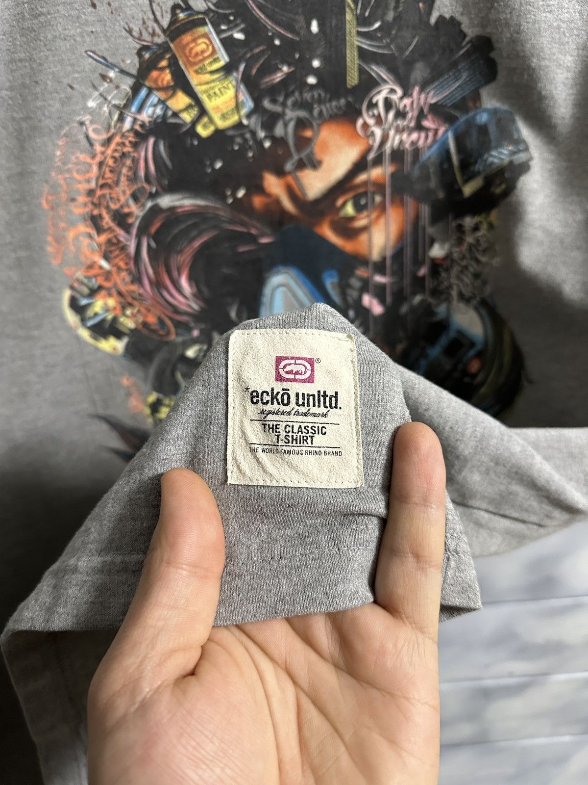 Ecko Unltd. Rare Vintage T-Shirt Ecko UNLTD Rap Skateboarding Style Y2K Size US M / EU 48-50 / 2 - 4 Thumbnail