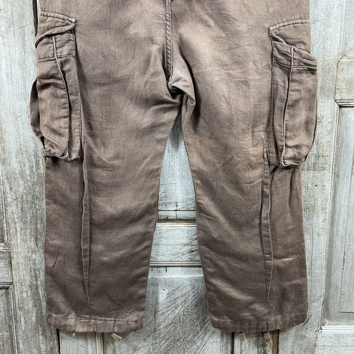CABANE de ZUCCa × Issey Miyake Vintage Cabane De Zucca Issey Miyake Cargo Pants Size US 33 - 8 Thumbnail